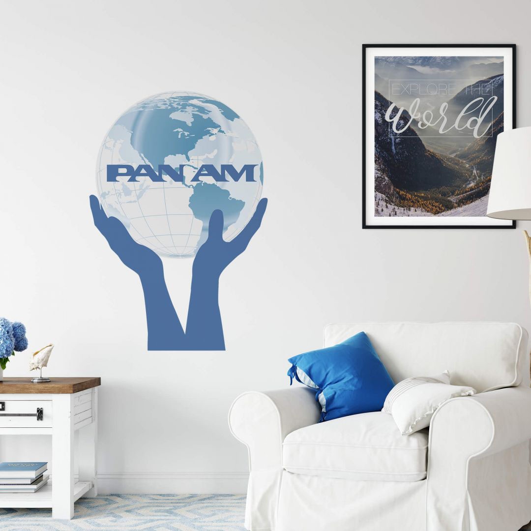 Wall-Art Wandtattoo »Pan American World Airways Welt«, (1 St.) kaufen  online bei OTTO