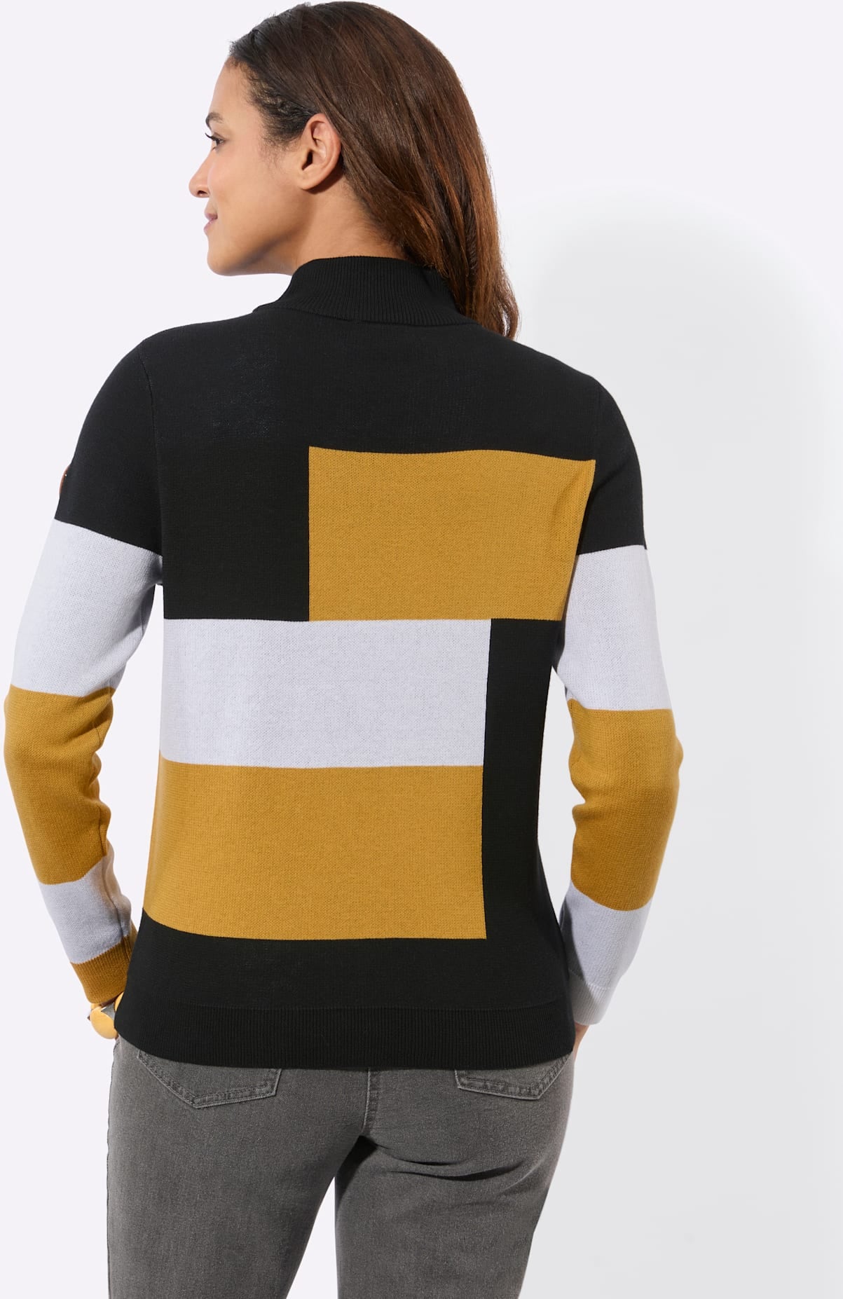 Casual Looks Strickpullover »Langarm-Pullover«