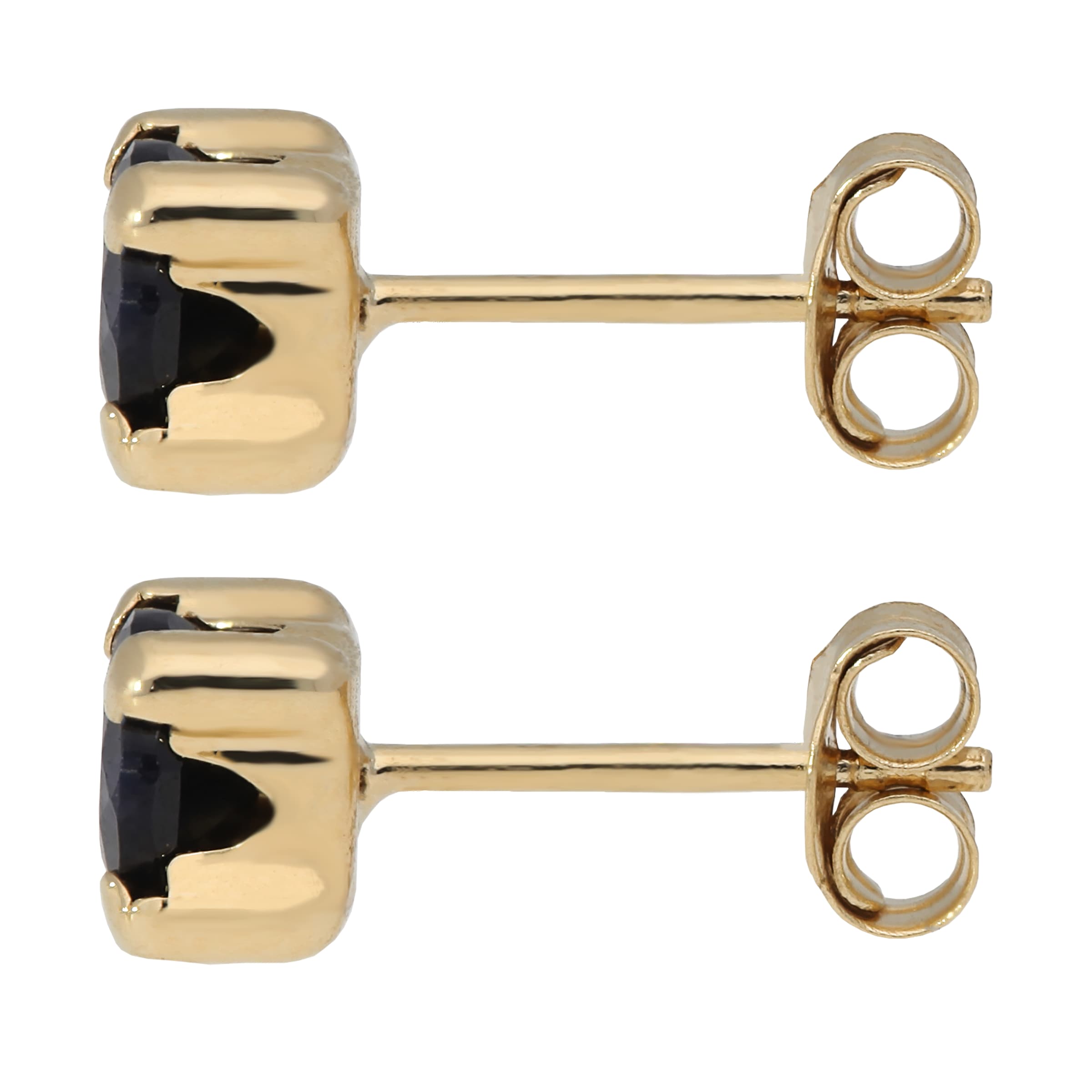 Firetti Paar Ohrstecker »Schmuck Geschenk Gold 375 Ohrschmuck Ohrringe Solitär« mit Saphir, Smaragd oder Rubin
