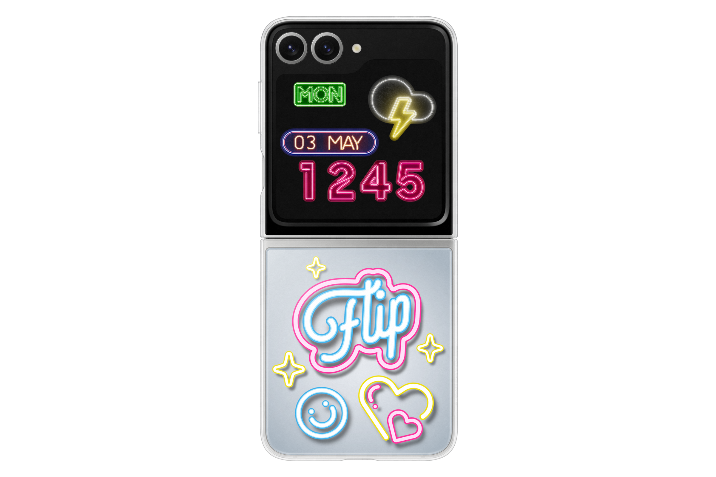 SAMSUNG Flipsuit Case für Galaxy Z Flip6, Transparent
