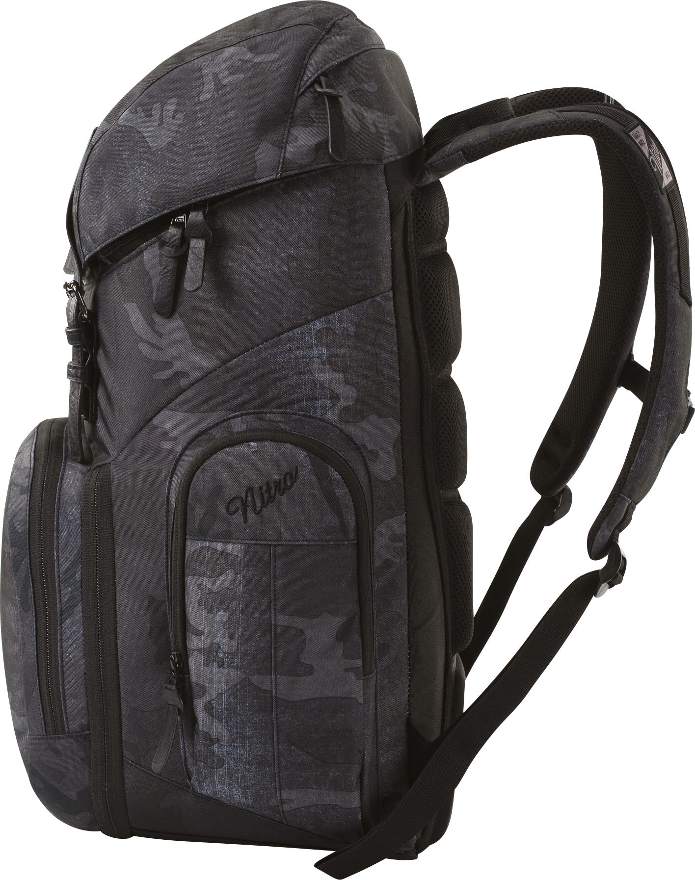 NITRO Laptoprucksack »Weekender«, Reiserucksack mit Laptopfach, Schulrucksack, Wanderrucksack