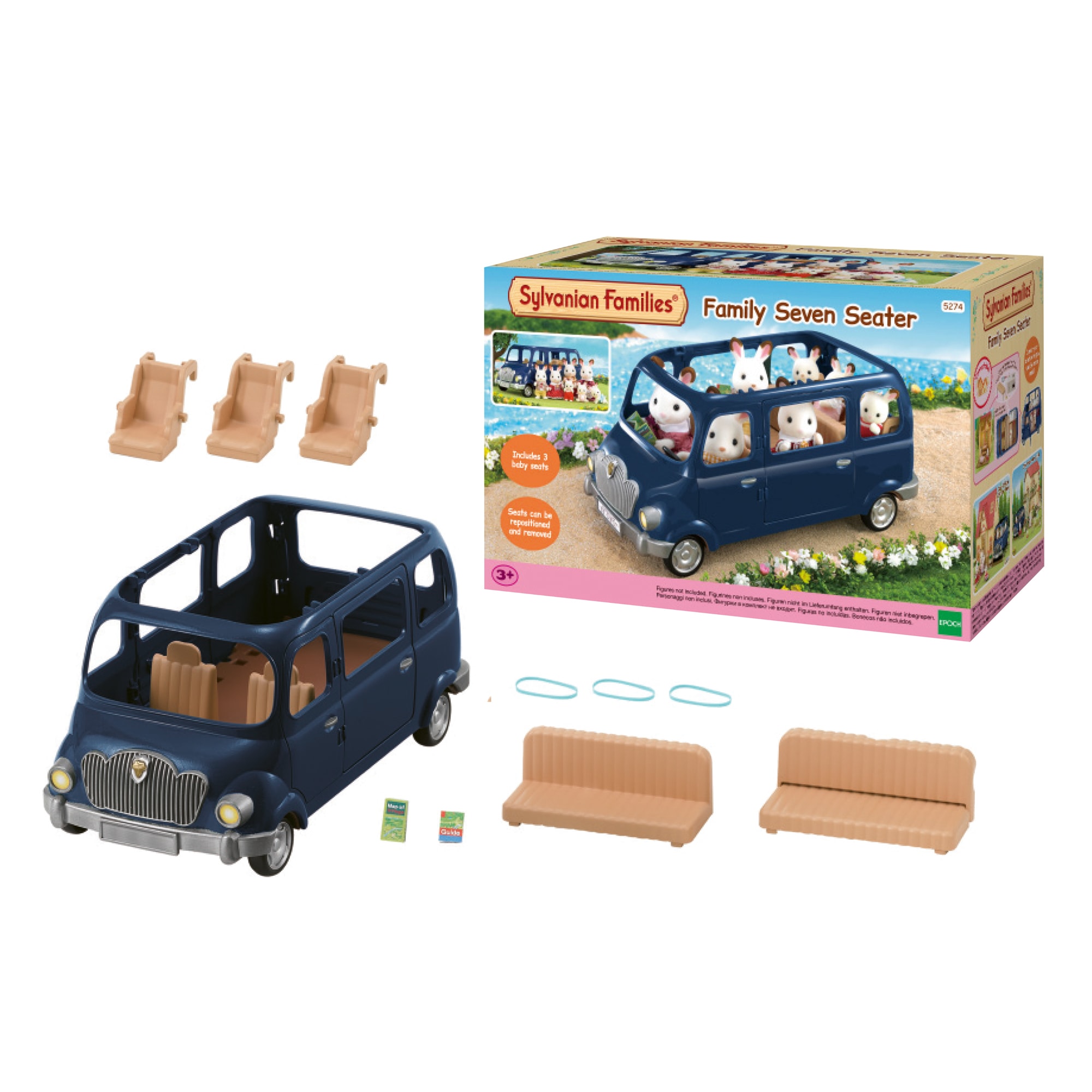 Sylvanian Families Spielzeug-Auto »Familien-Siebensitzer (6934)«