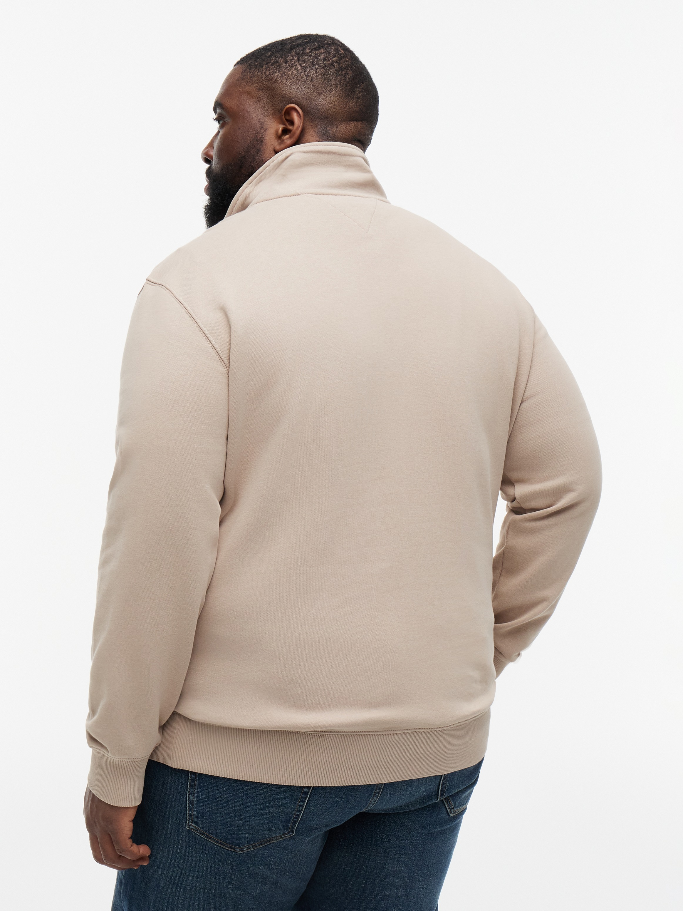 Tommy Hilfiger Big & Tall Sweatshirt »BT-ESSENTIAL TERRY NEW 1/4 ZIP«, Große Größen
