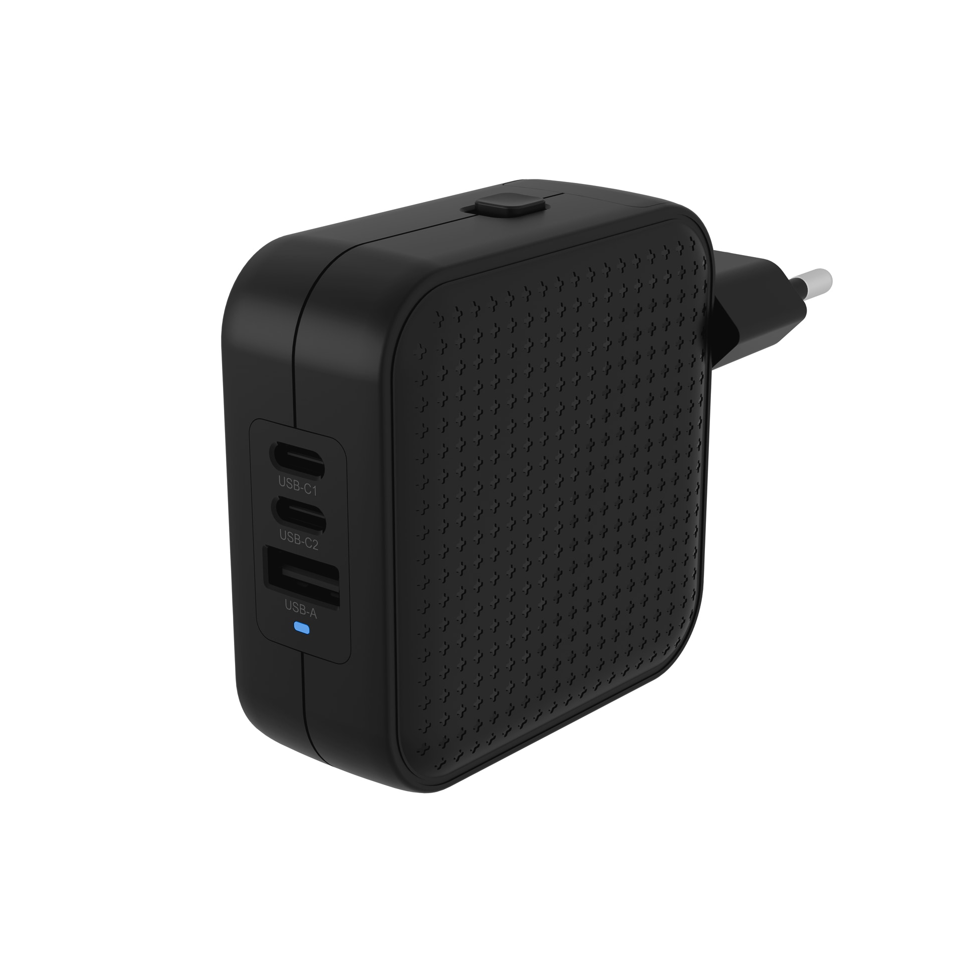 Targus Schnelllade-Gerät »HyperJuice 70W GaN Travel Charger 2x USB-C + 1x USB-A«