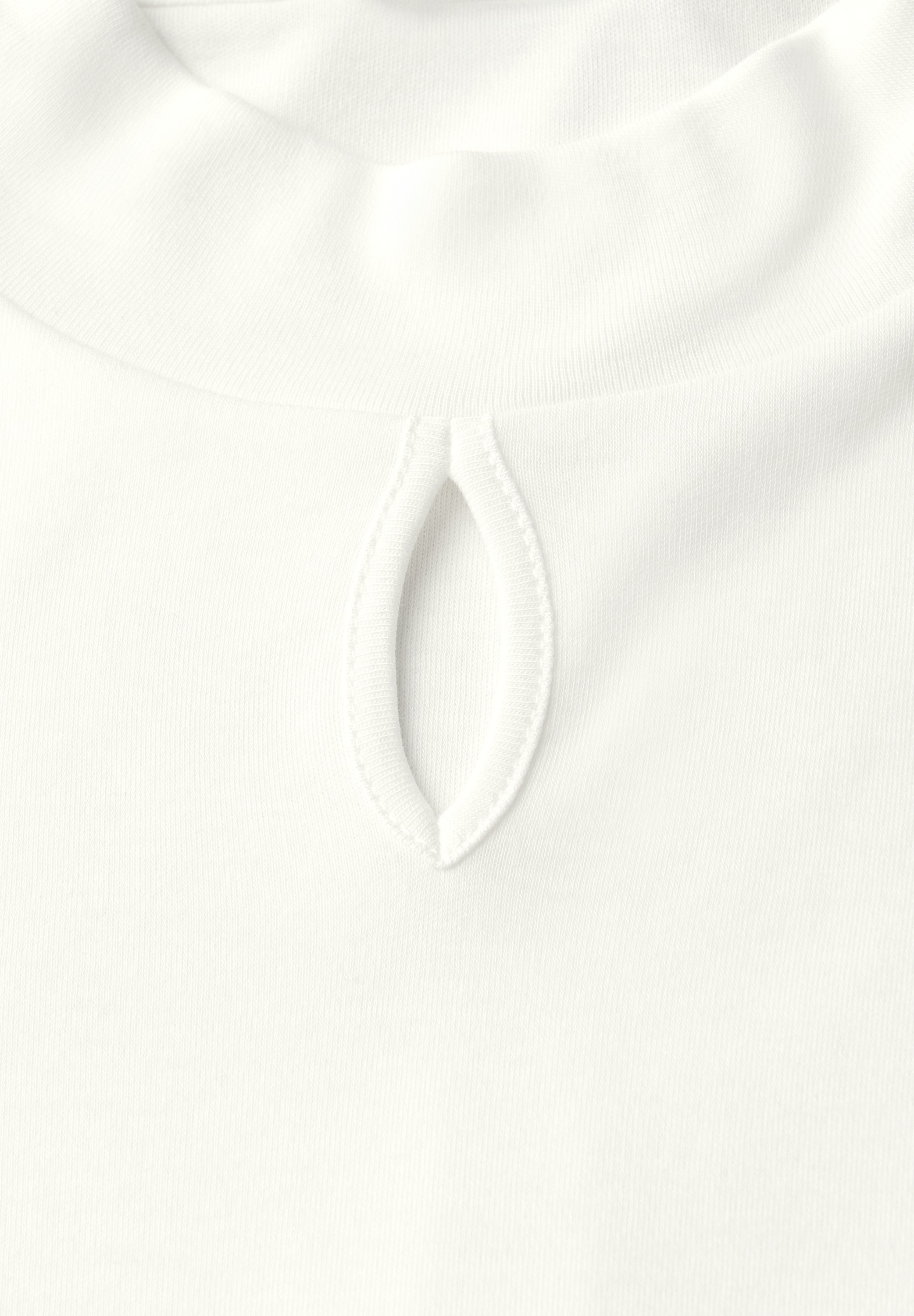 STREET ONE T-Shirt, mit Turtleneck und Cut-Out