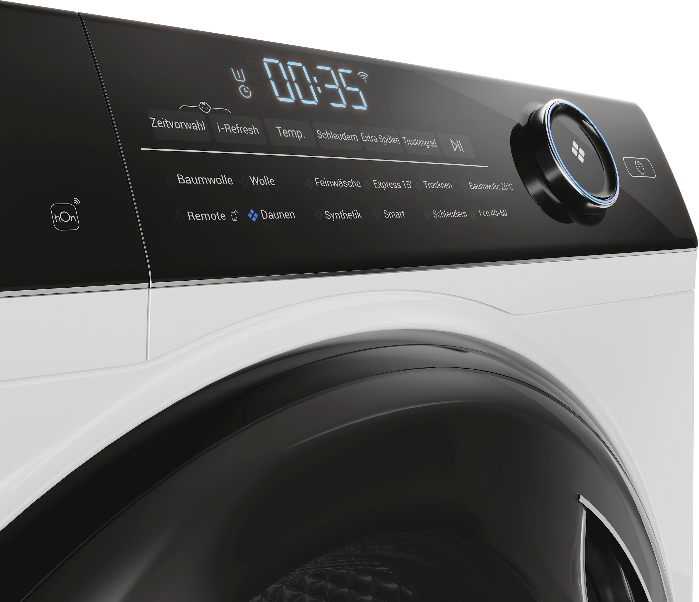 Haier Waschtrockner »HWD90-B14959U1«, PRO 5 Serie, 9 kg, 6 kg, 1400 U/min, Flüsterleiser Motor, Wi-Fi & hOn App