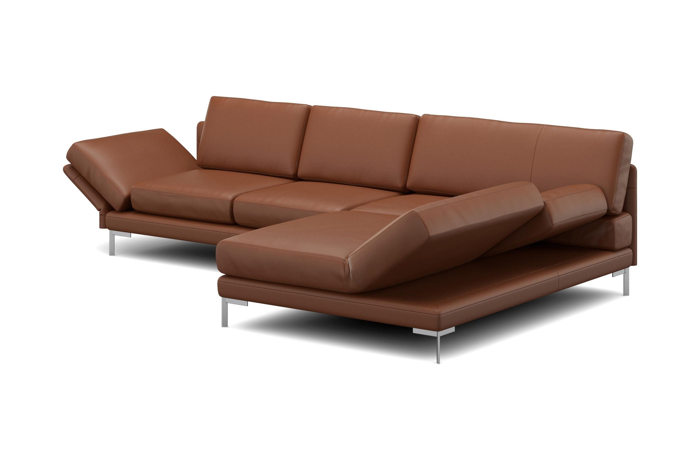machalke® Ecksofa »vivien, L-Form«, mit diversen Armlehnenfunktionen