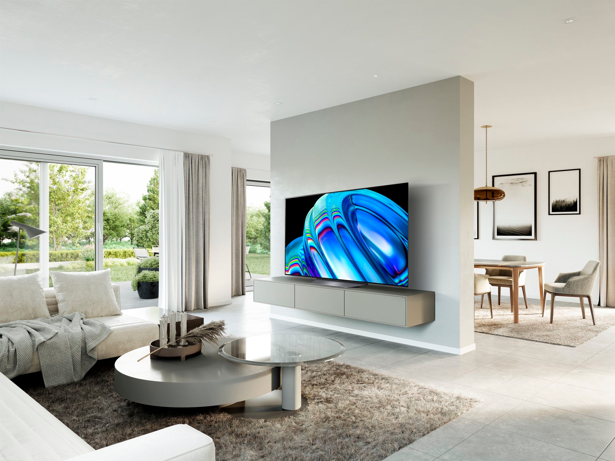 LG OLED-Fernseher »OLED65B23LA«, 4K Ultra HD, Smart-TV, OLED,bis zu 120Hz,α7 Gen5 4K AI-Prozessor,Dolby Vision & Atmos