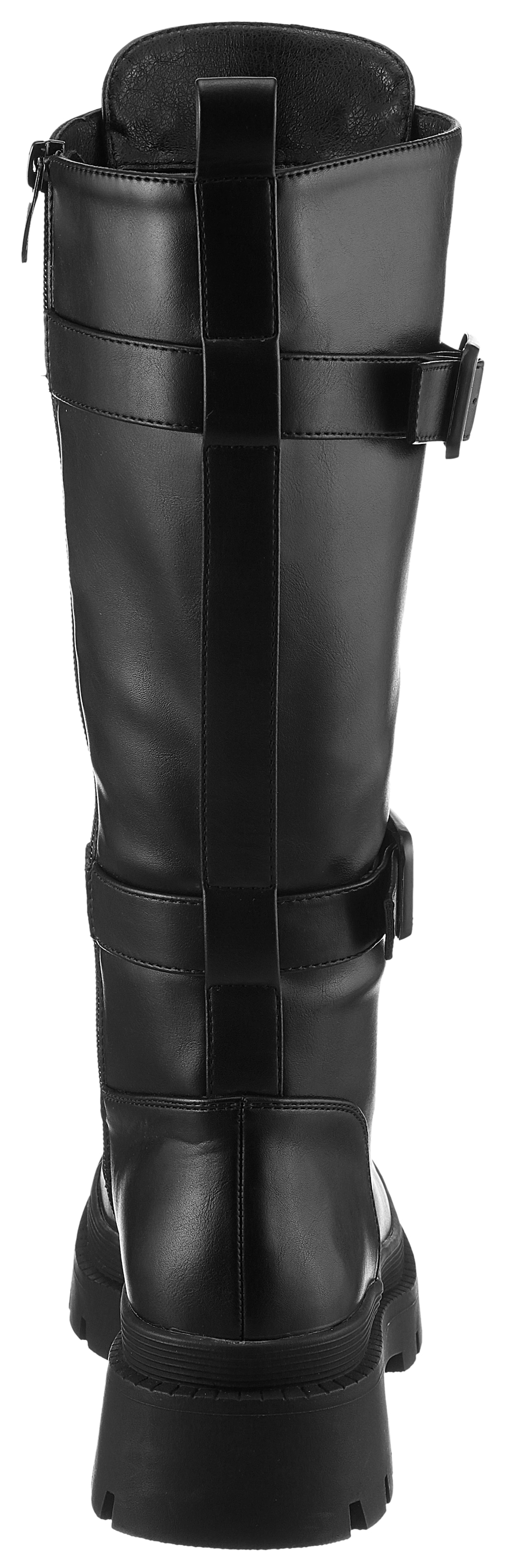 Aniston SHOES Schnürstiefel  Langschaftstiefel, Profilsohle, Festival - NEUE KOLLEKTION