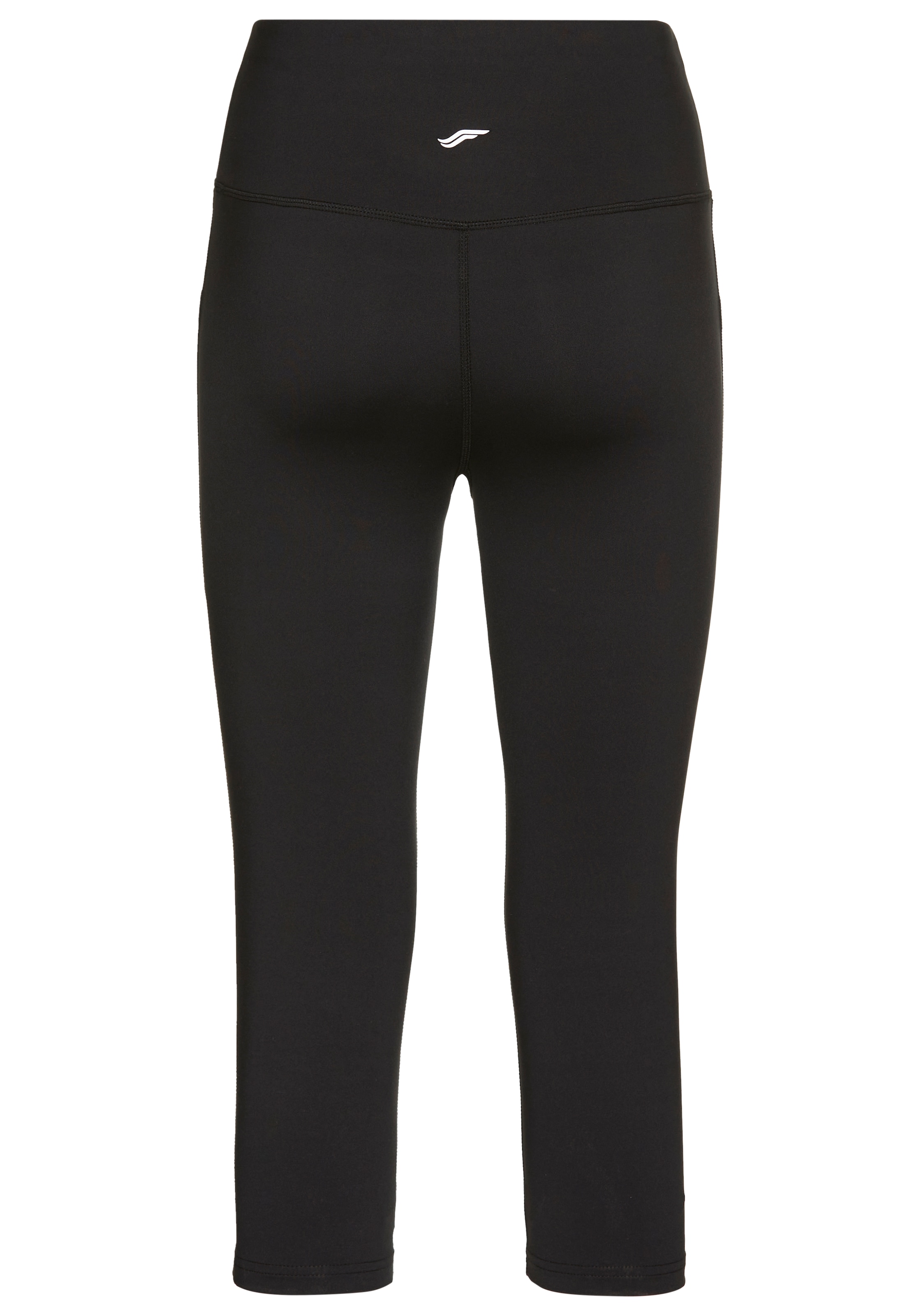FAYN SPORTS Caprileggings, mit Figur formenden Nähten und hohem Bund