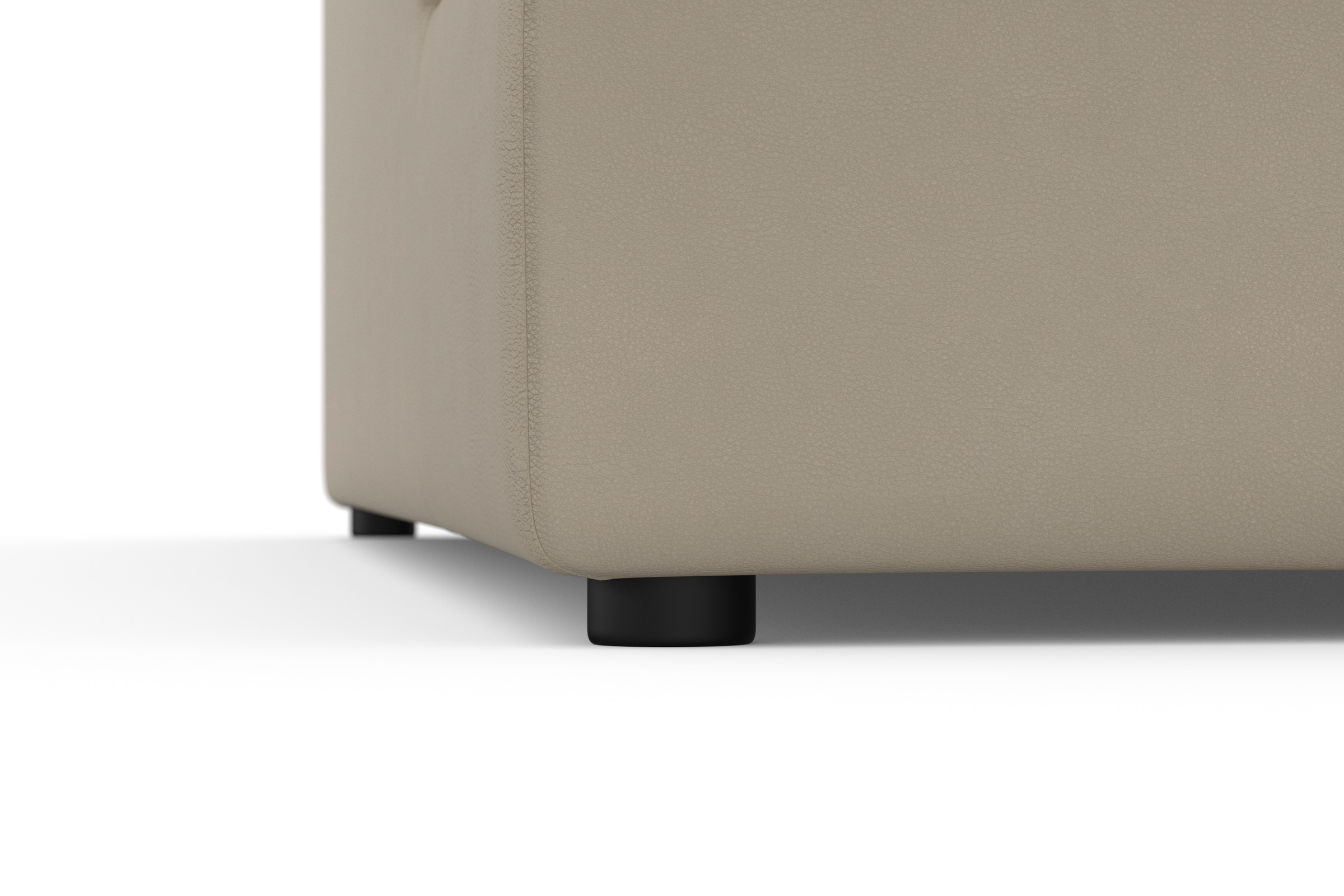 DOMO collection Wohnlandschaft »Topper, elegant und zeitlos, komfortabel, U-Form«, wahlweise mit Bettfunktion