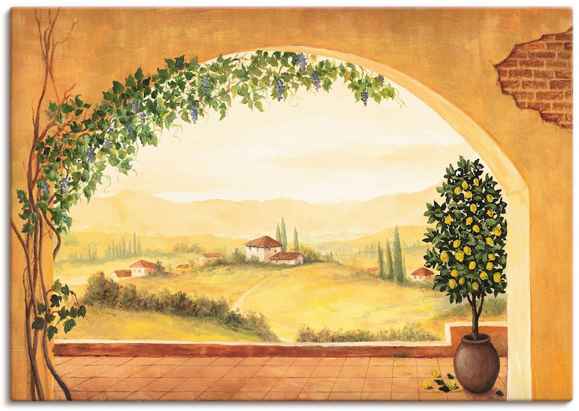 Artland Wandbild »Almwiese«, Blumenwiese, (1 St.), als Alubild, Leinwandbild,  Wandaufkleber oder Poster in versch. Größen bei OTTO