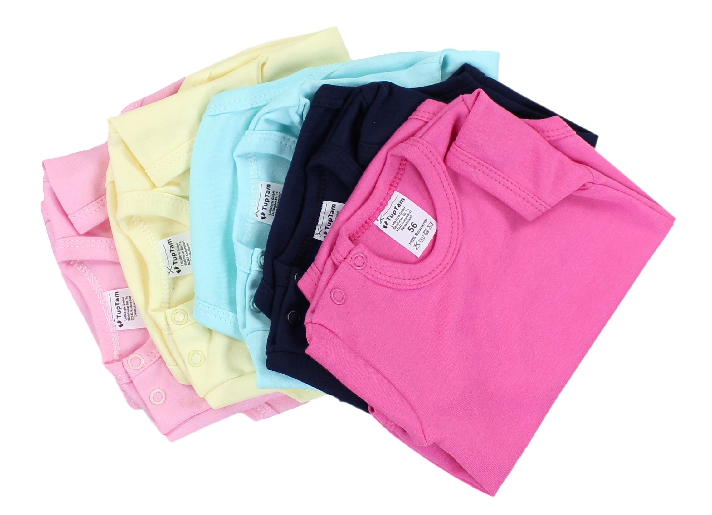 TupTam Kurzarmbody »Body Mädchen Baby Body Kurzarm 5er Pack«
