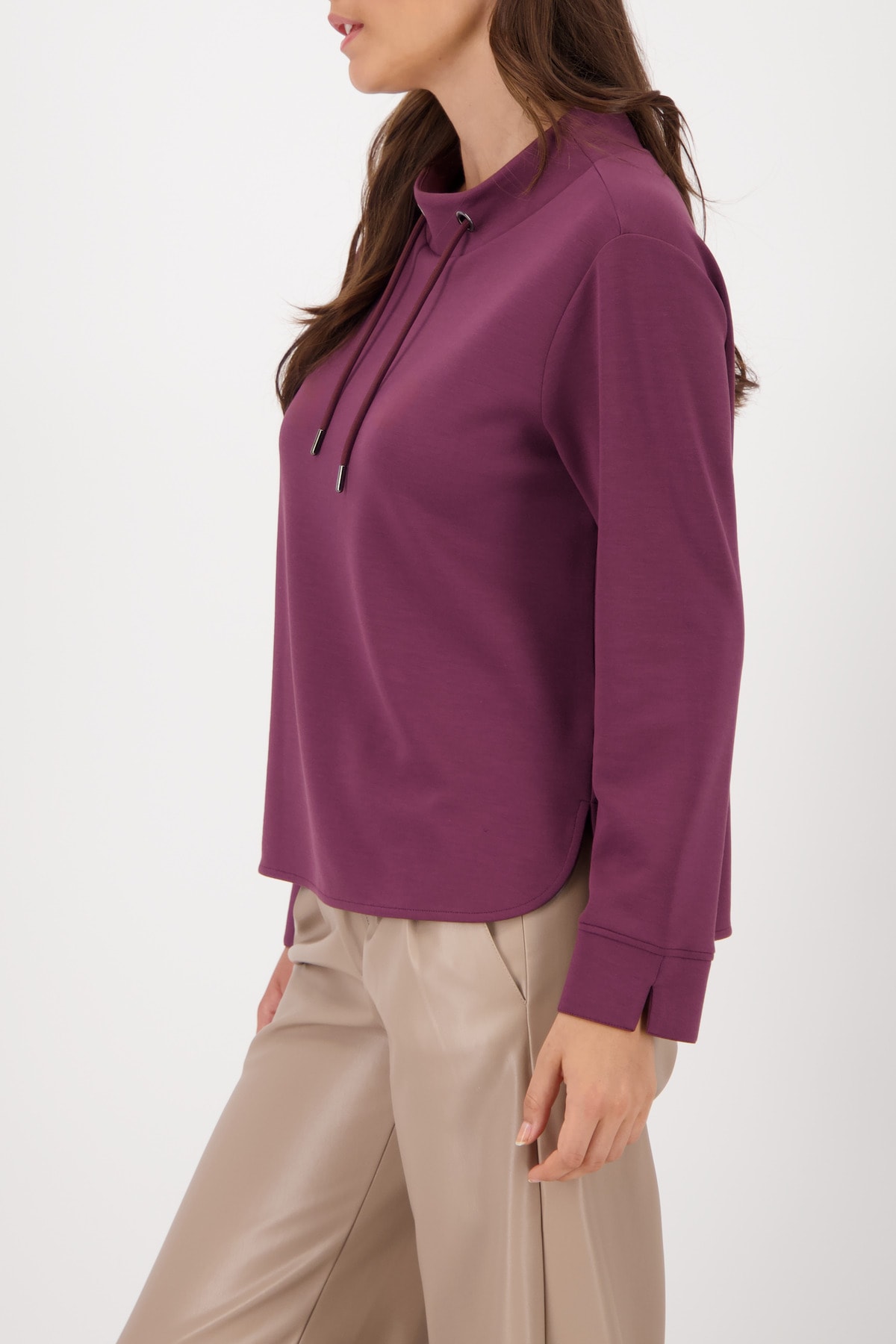 Monari Sweatshirt »Sweatshirt Basic Sweat«, Regular fit mit Rundhalsausschnitt