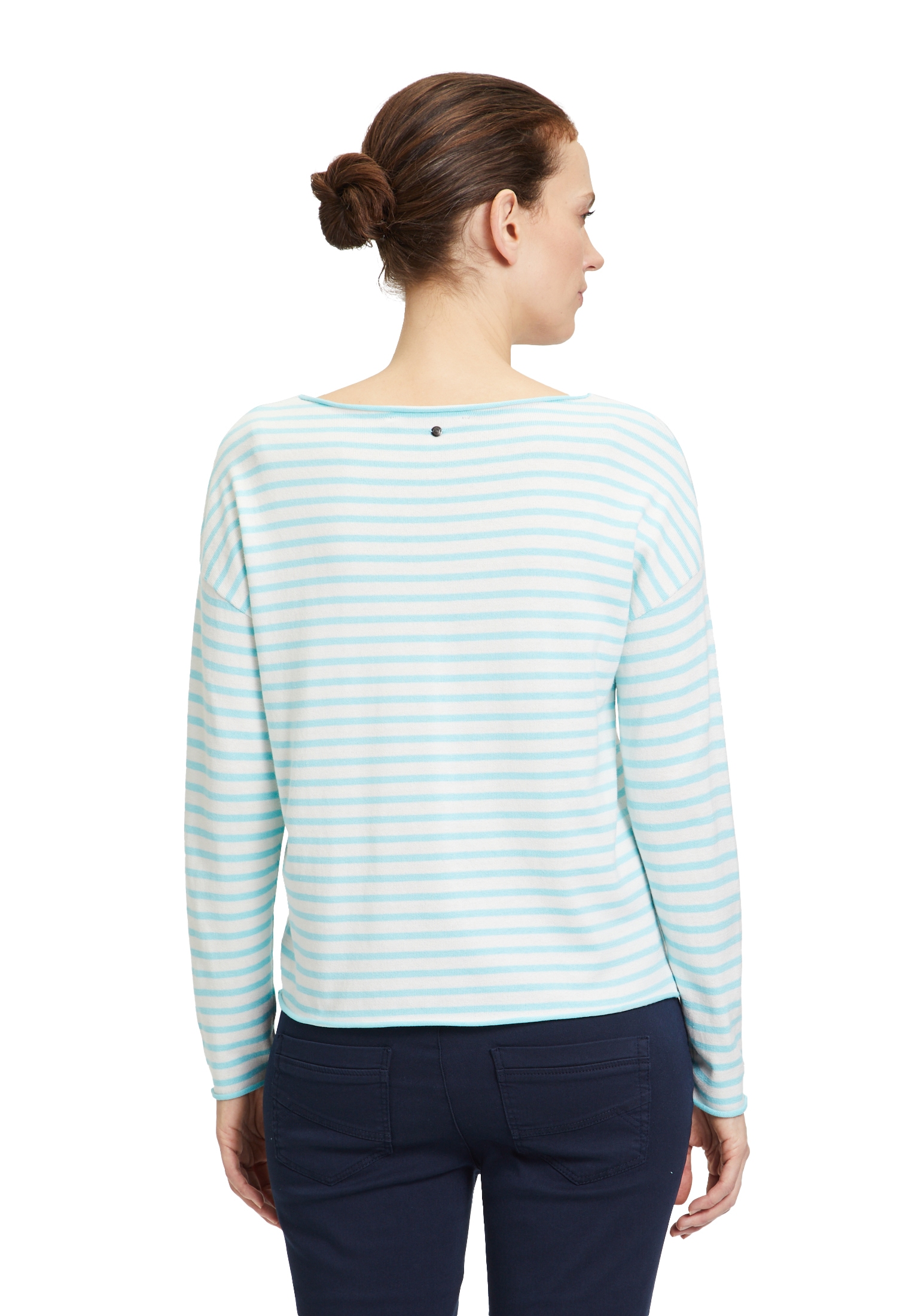 Betty&Co Strickpullover »Strickpullover mit U-Boot-Ausschnitt«