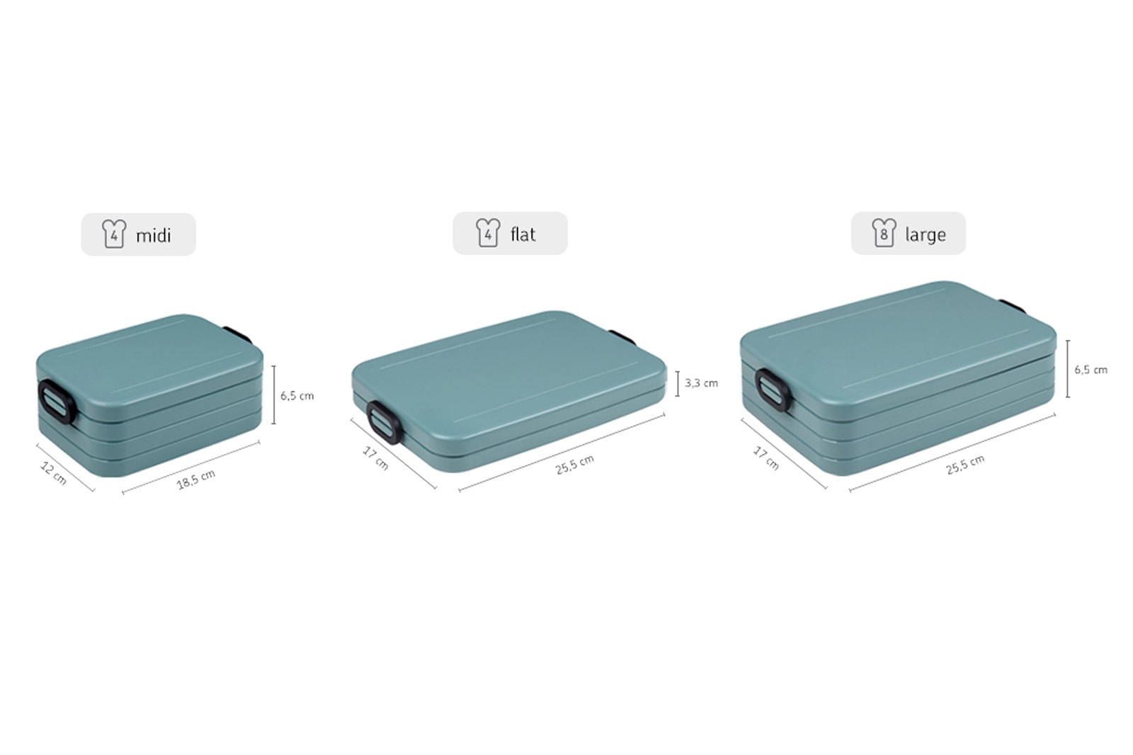 Mepal Lunchbox »Lunchbox Take a Break Large 1500 ml«, (1 tlg.)