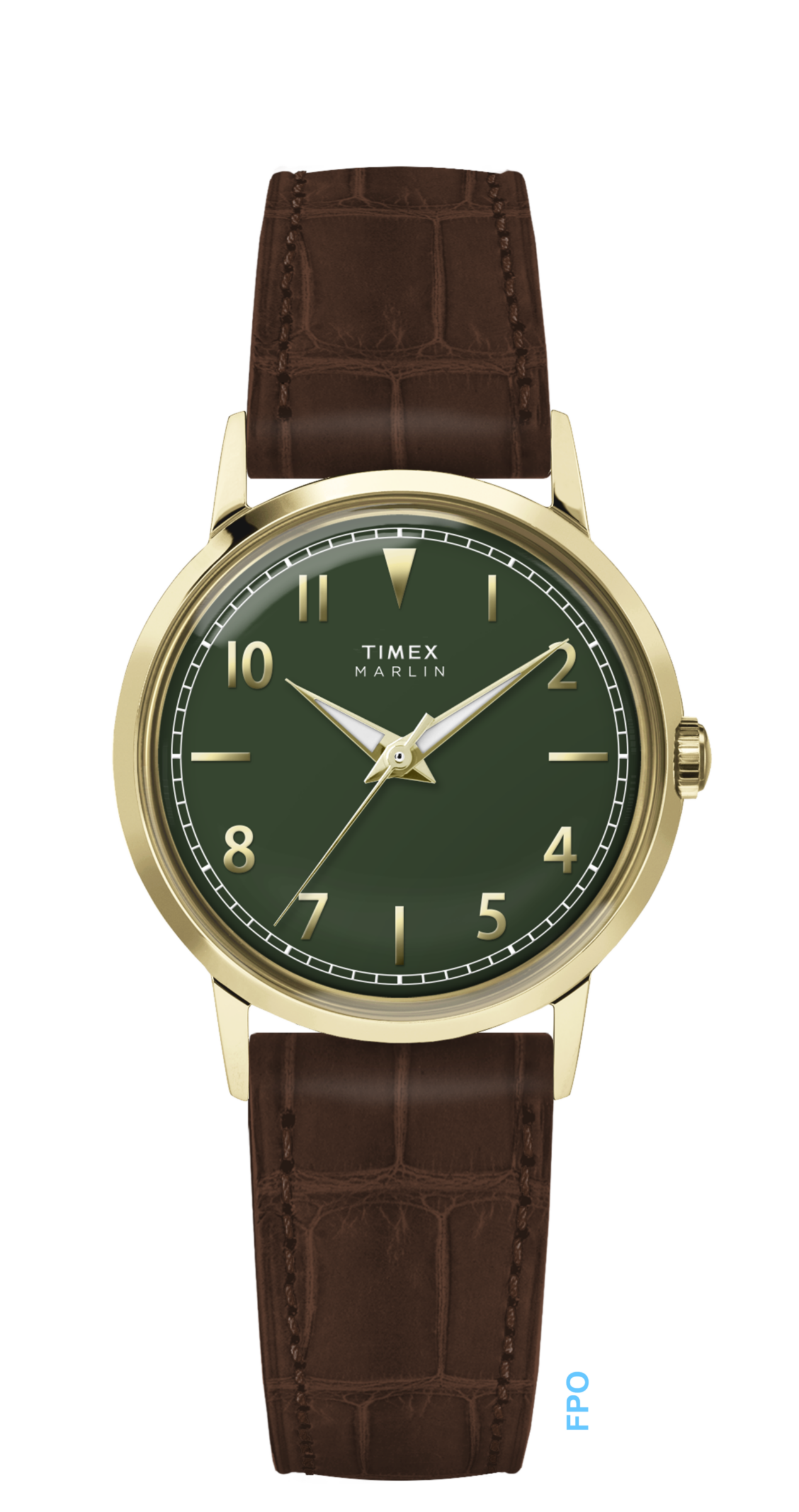 Timex Quarzuhr »MARLIN« Armbanduhr, Damenuhr, Lederarmband, Leuchtzeiger