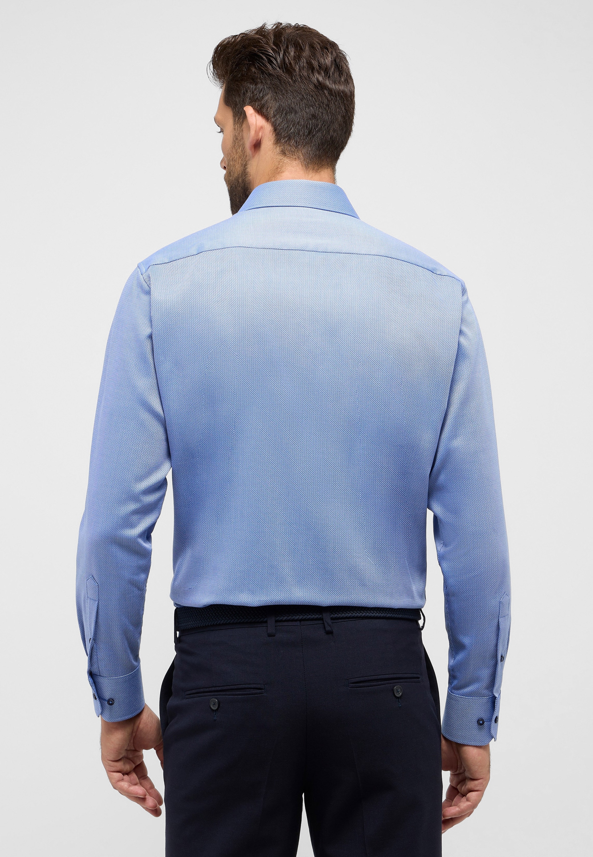 Eterna Langarmhemd »MODERN FIT« NON IRON (bügelfrei)