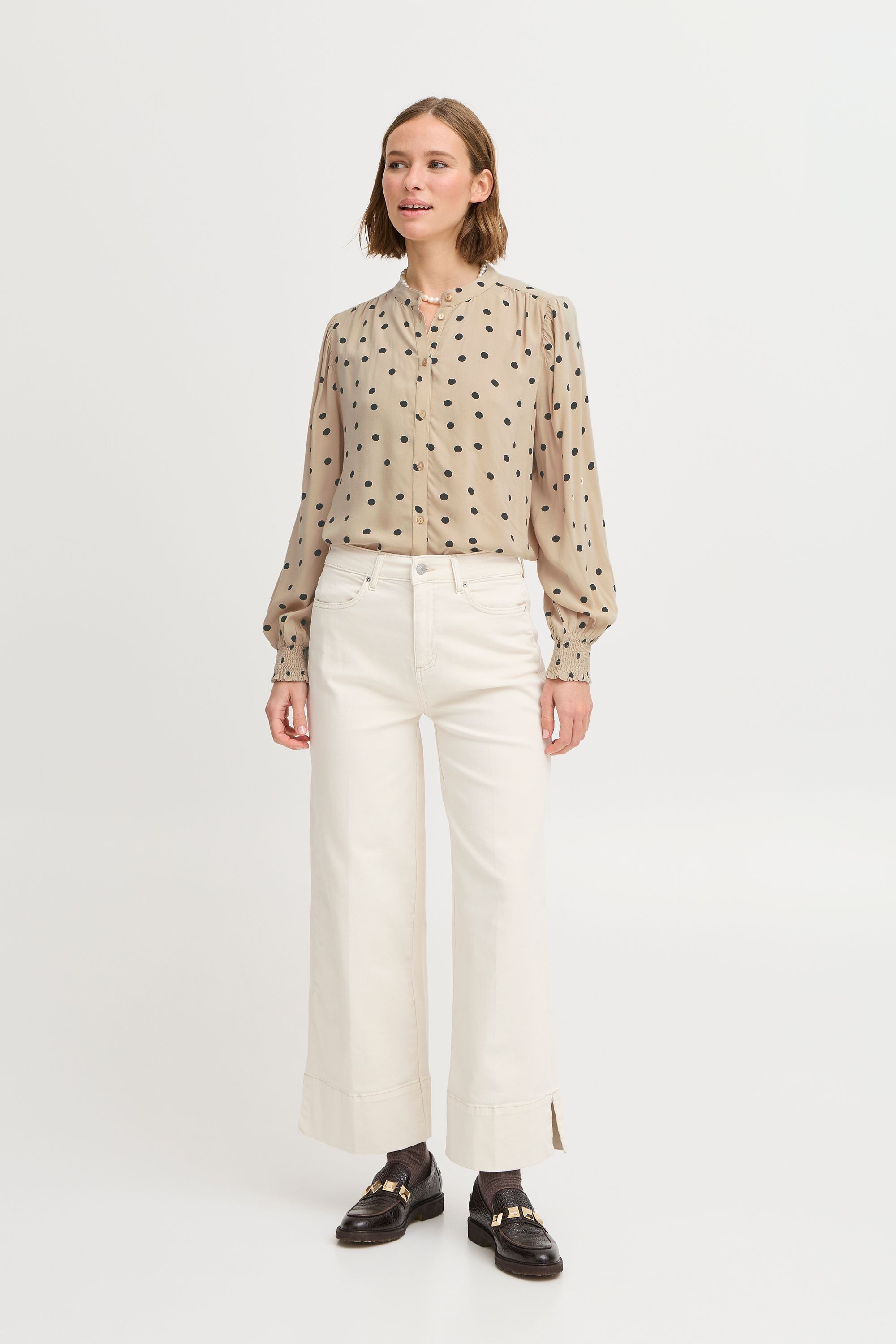 b.young Tunika »Langarmbluse BYJOSA AOP SMOCK BLOUSE -«