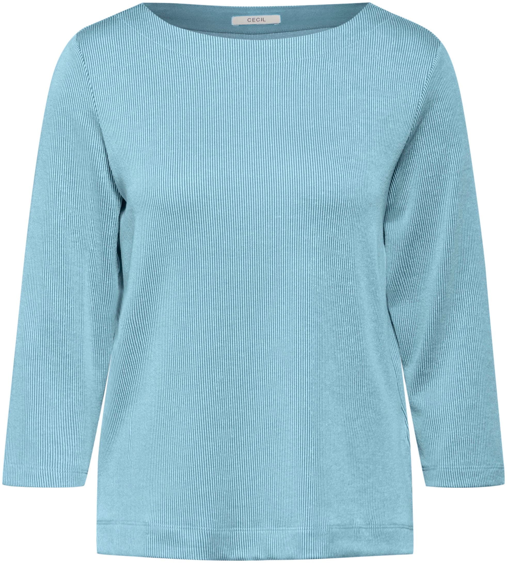Cecil 3/4-Arm-Shirt, in Zwei-Ton-Optik