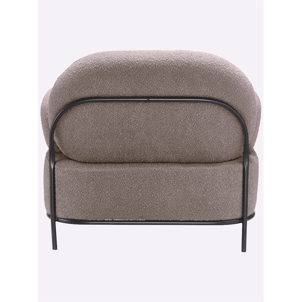 heine home Sessel, (1 St.) Stoffbezug Bouclé