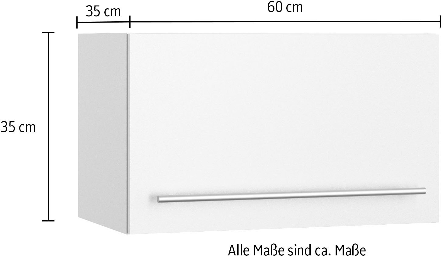 KOCHSTATION Klapphängeschrank »KS-Bern2«, Breite 60 cm, 1 Klappe