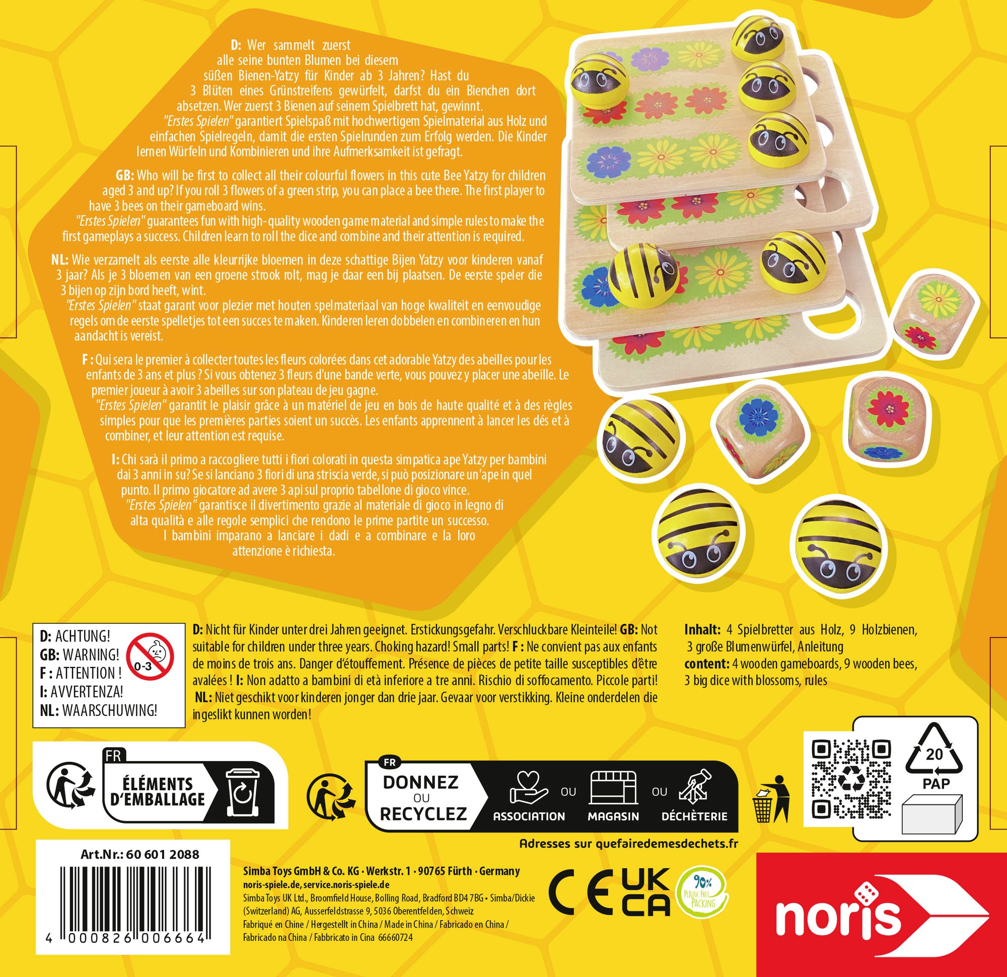 Noris Spiel »Bee Yatzy«
