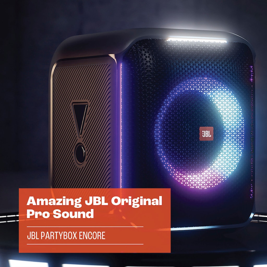 JBL Party-Lautsprecher »PartyBox ENCORE mit Mikro«, (1 St.)