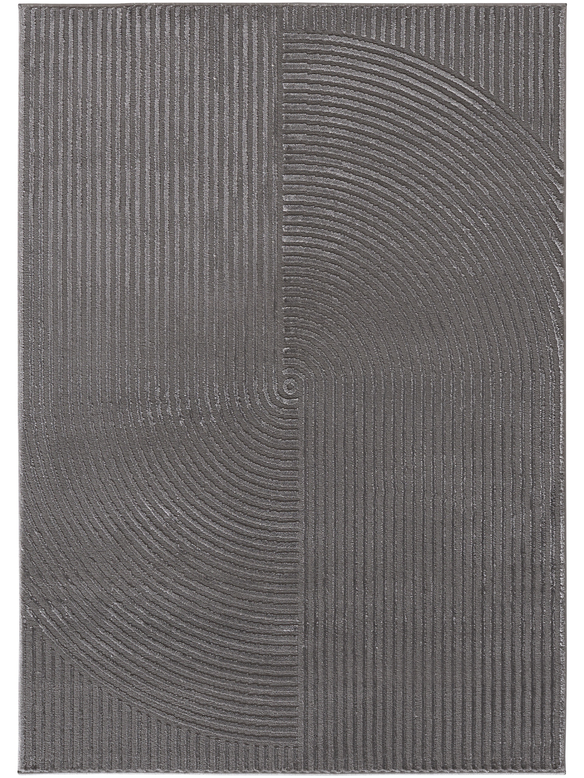 Sehrazat Teppich »Rio 1700 , auch als Läufer« rechteckig 7 mm Höhe Kurzflor, grafisches Hoch Tief  Muster, Wohnzimmer