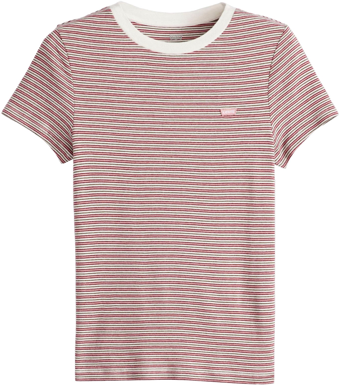 Levi's® T-Shirt »ESSENTIAL HM SS TEE«, Taillierter Schnitt