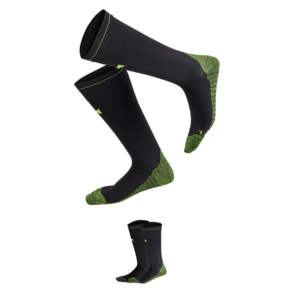 XTREME sockswear Kompressionsstrümpfe, (2), mit elastischer Rippstruktur