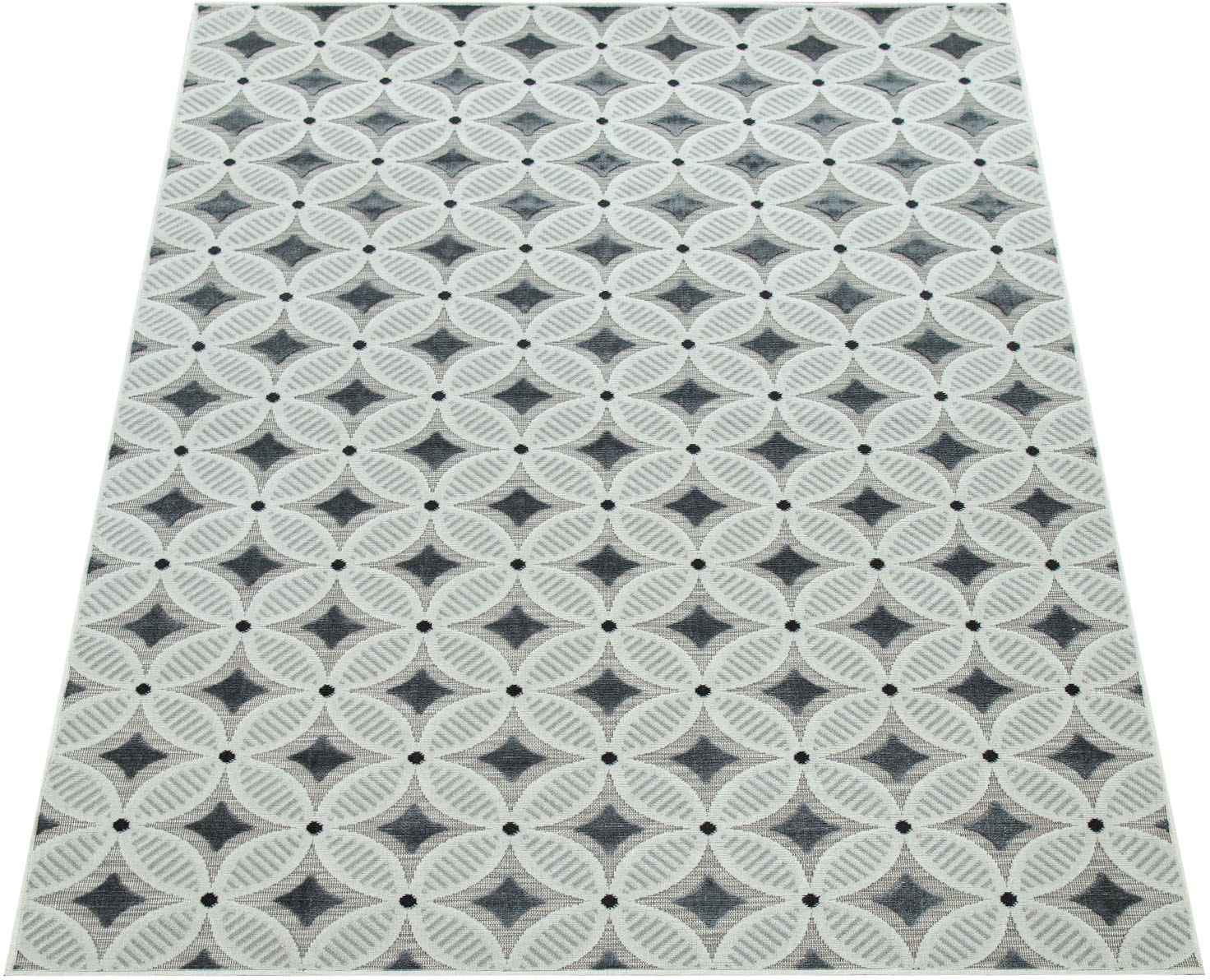 Teppich »Charleroi 493«, rechteckig, 3D-Retro Design, In- und Outdoor geeignet