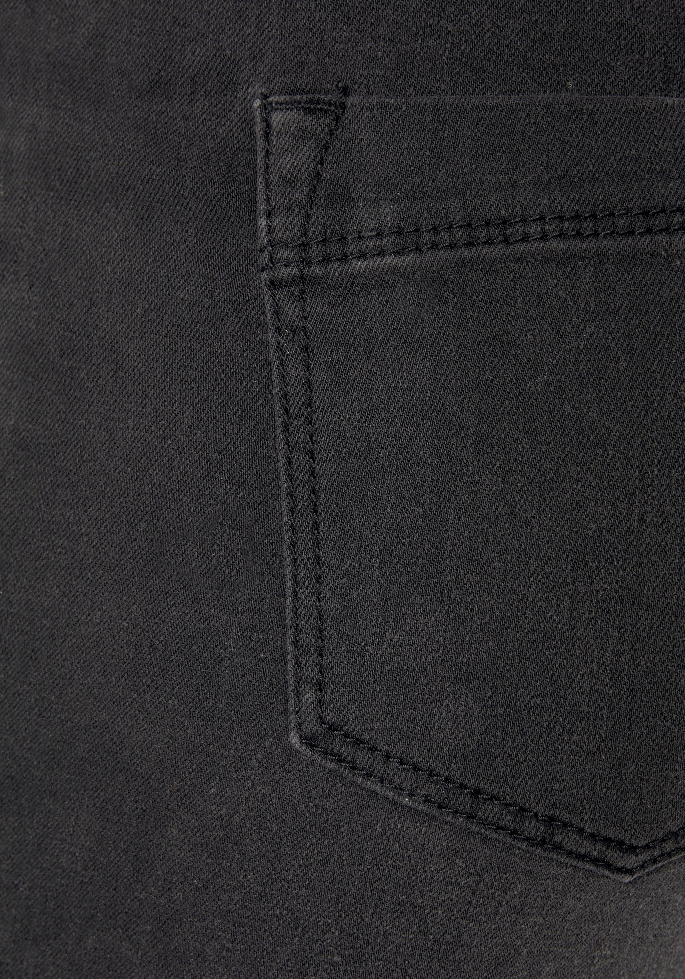 LASCANA Jeggings, mit Reißverschlüssen am Saum, Skinny, elastische Qualität, modisch