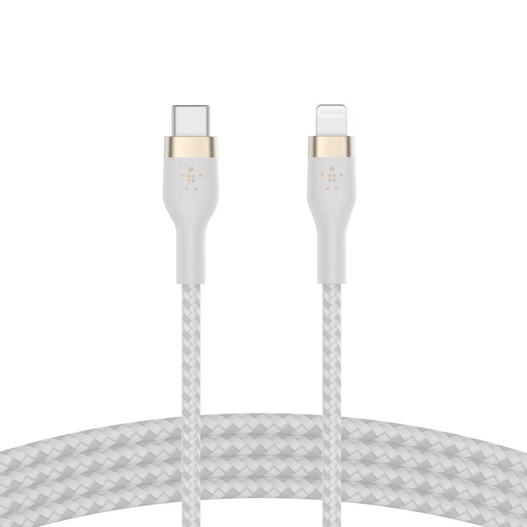 Belkin USB-Kabel »PRO Flex Lightning/USB-C,bis 15W, Apple zert.«