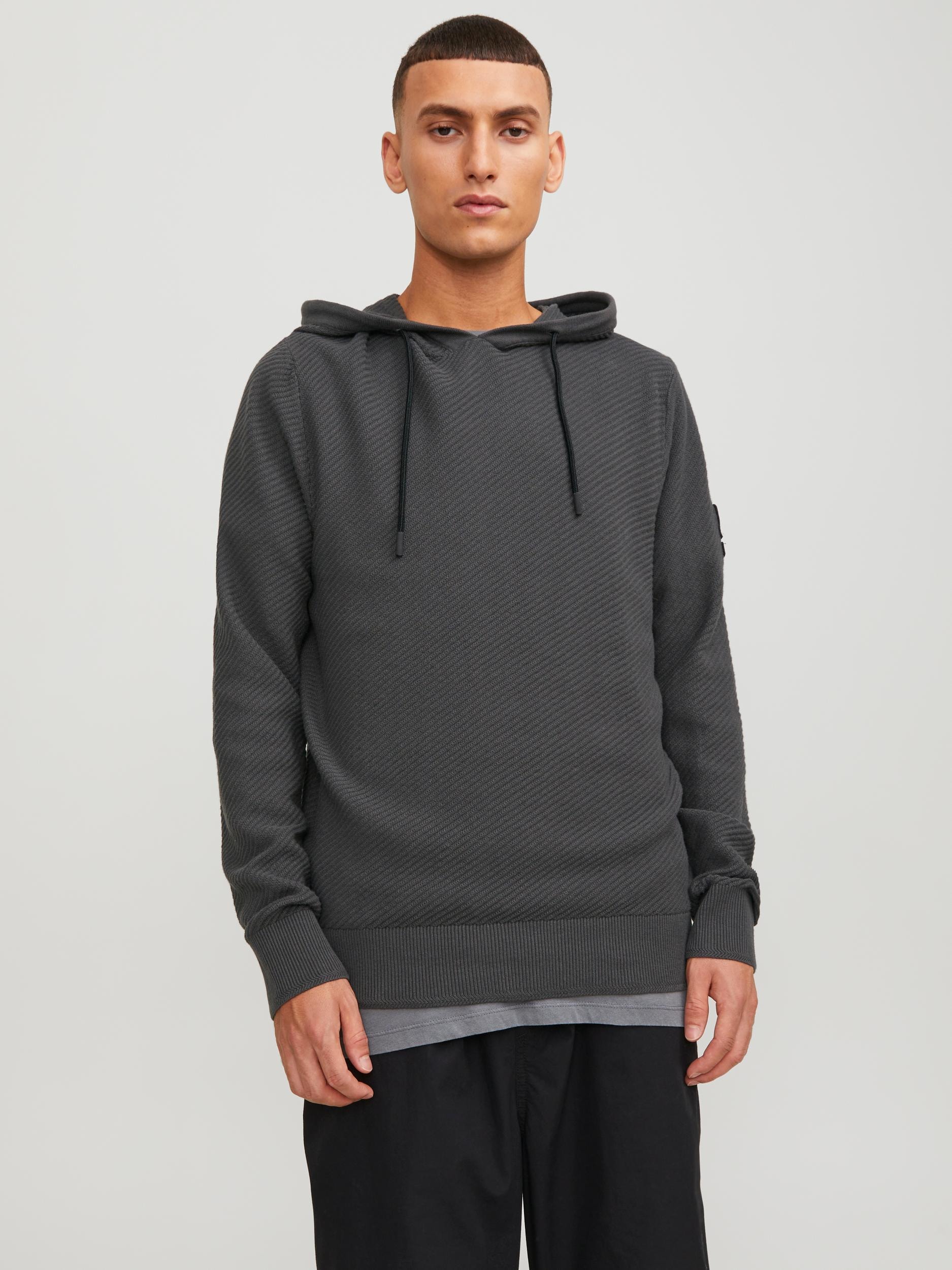 Kapuzenpullover »JCOCLASSIC TWILL KNIT HOOD SN«