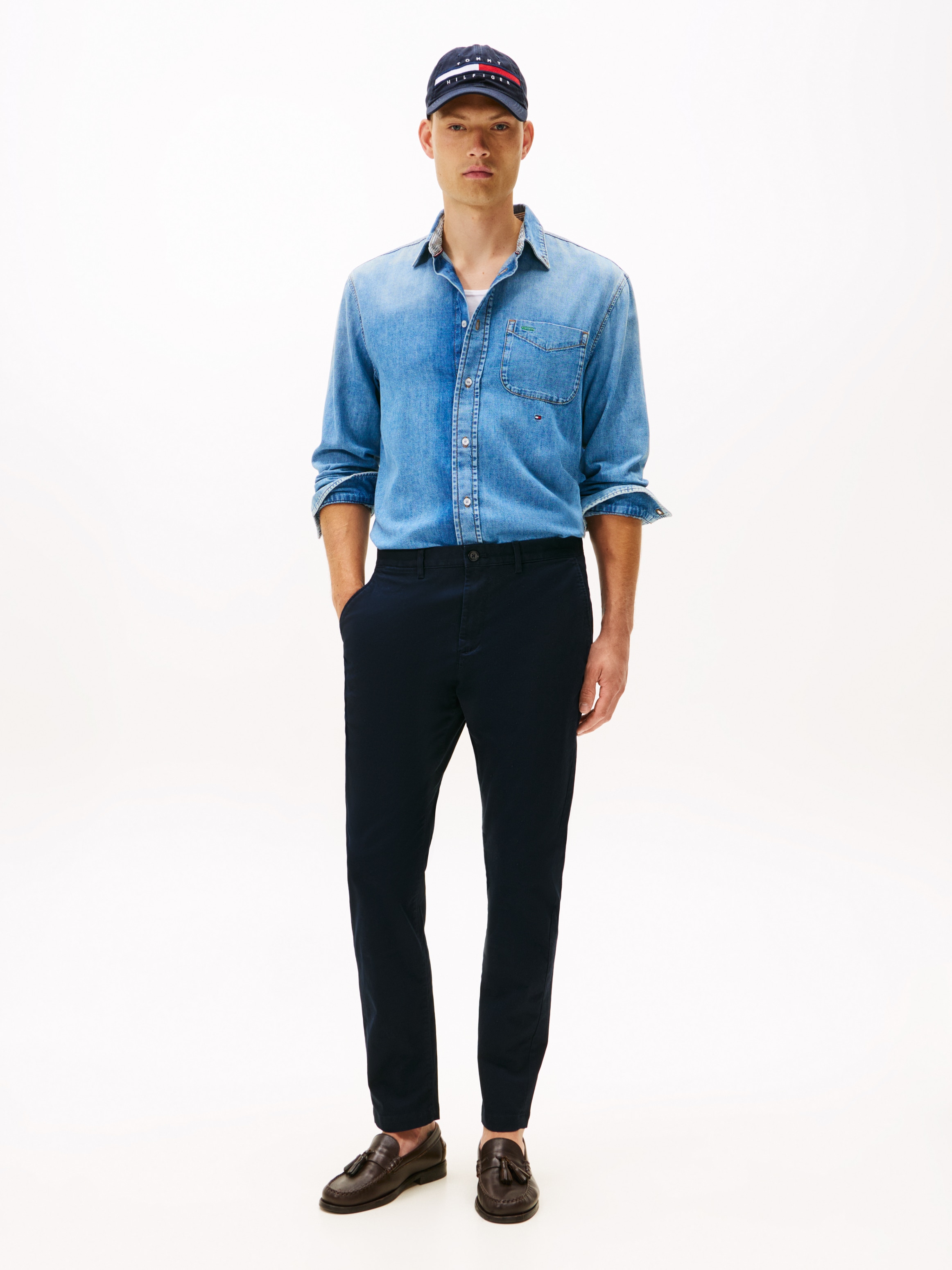 Tommy Hilfiger Chinohose »CORE HARLEM ESSENTIAL«, Tapered Fit