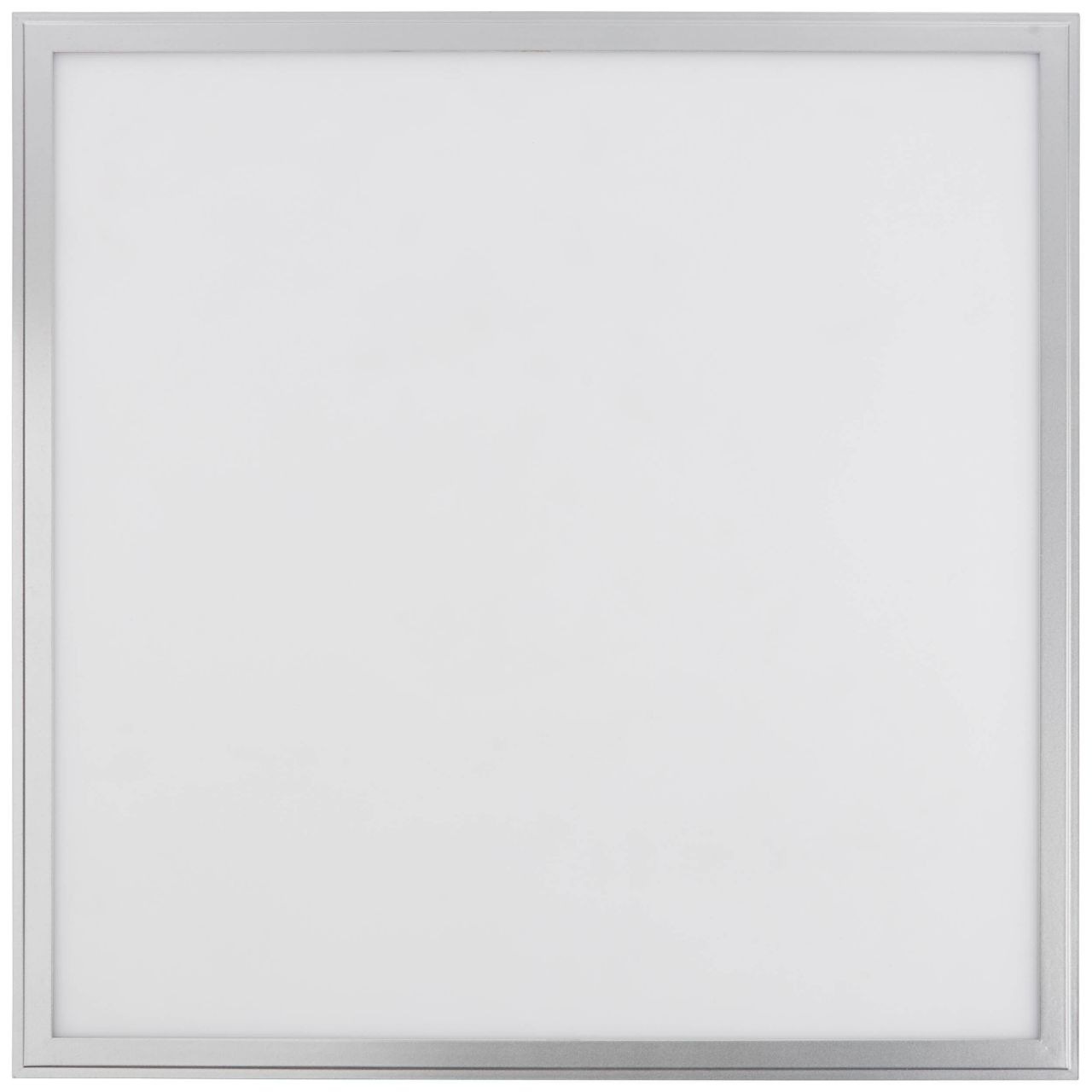 Brilliant LED Panel »Alissa«, 1 flammig, Leuchtmittel LED-Modul | LED fest integriert, LED Deckenaufbau-Paneel 60x60cm silber/weiß