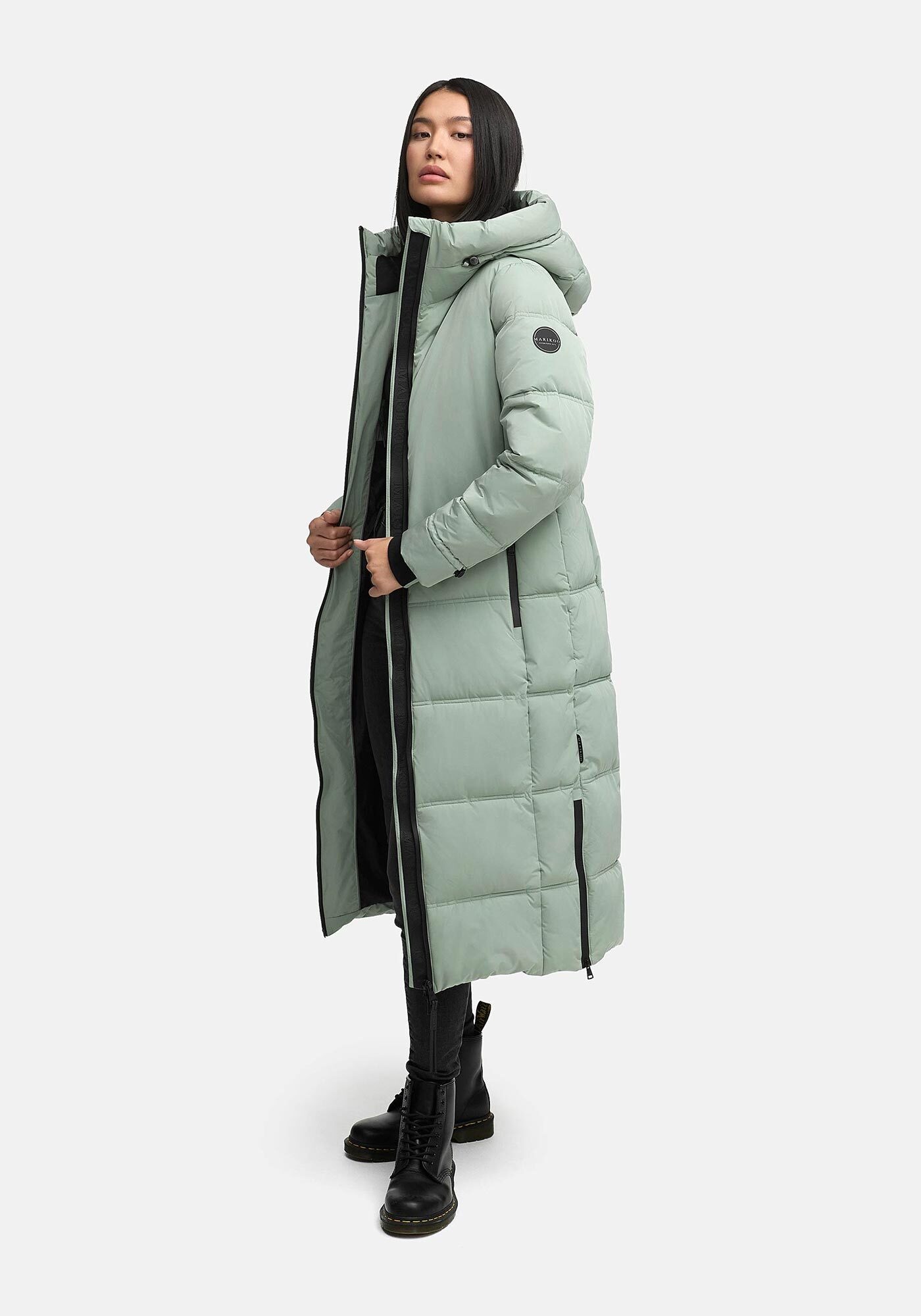Marikoo Winterjacke »Marikoo Honiaa Damen Winter Steppmantel Parka N074«