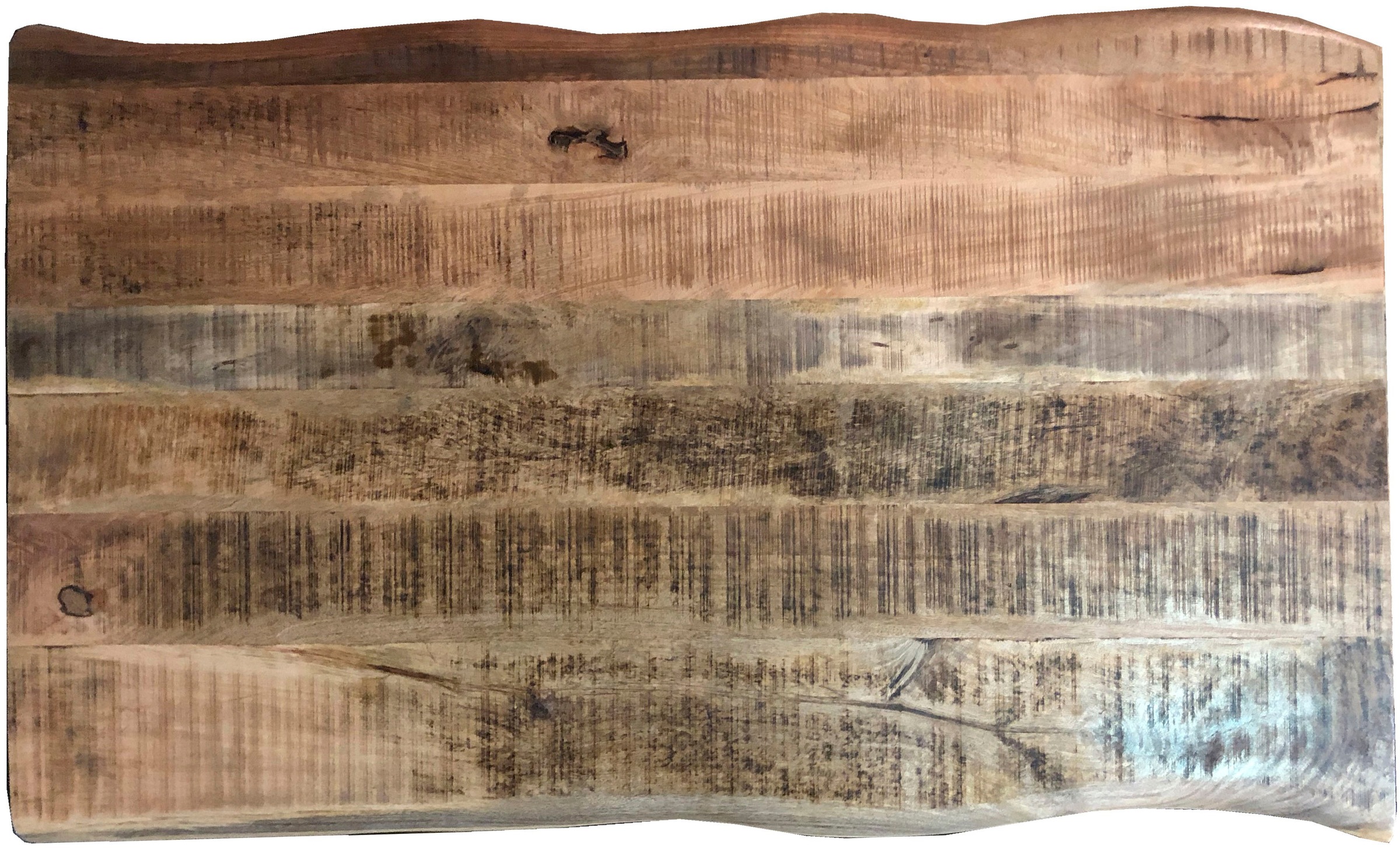 SIT Baumkantentisch trendiges Kufen-Gestell