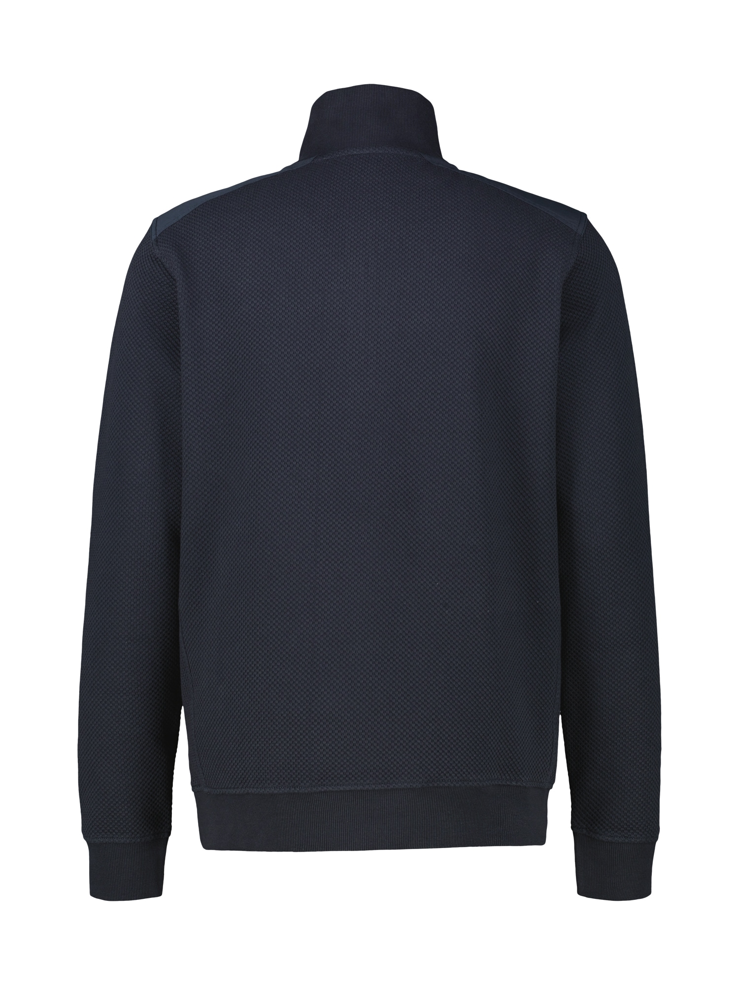 LERROS Sweatshirt »LERROS Struktur-Troyer in Großen Größen«