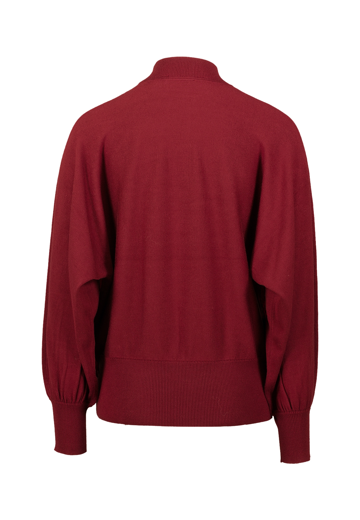 Zero Rundhalspullover »Feinstrickpullover mit Stehkragen«