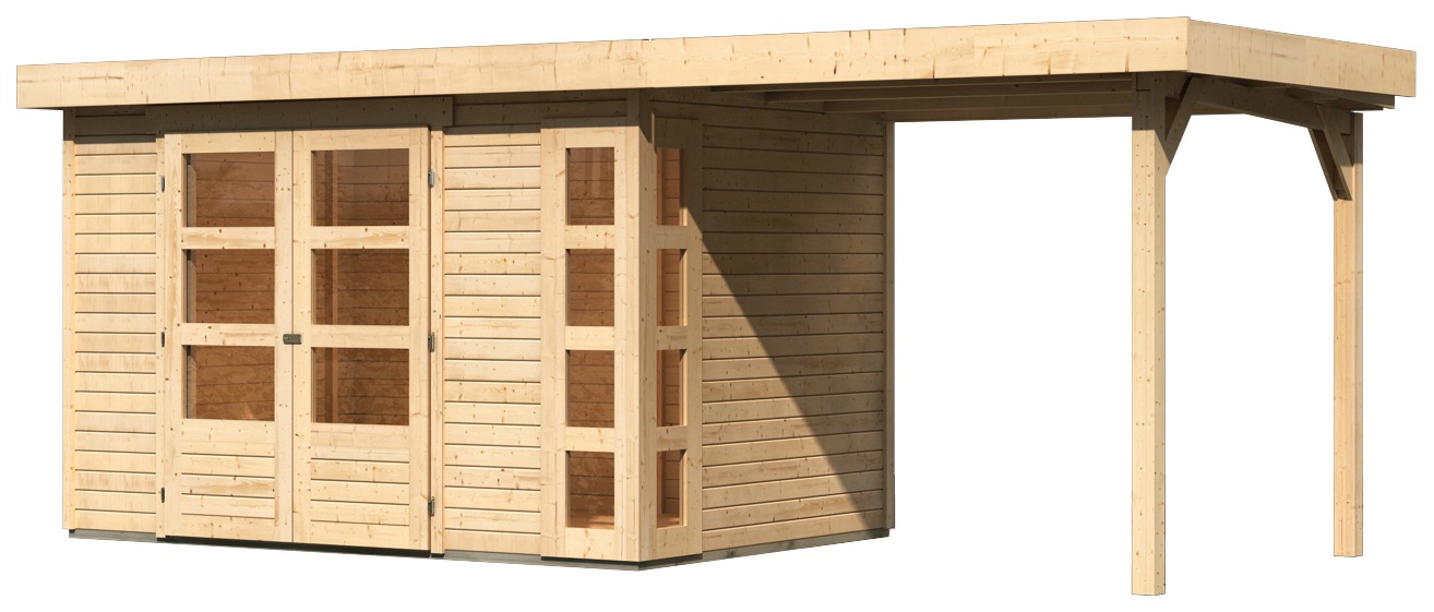 Karibu Gartenhaus »Kerko 4«, (Set)
