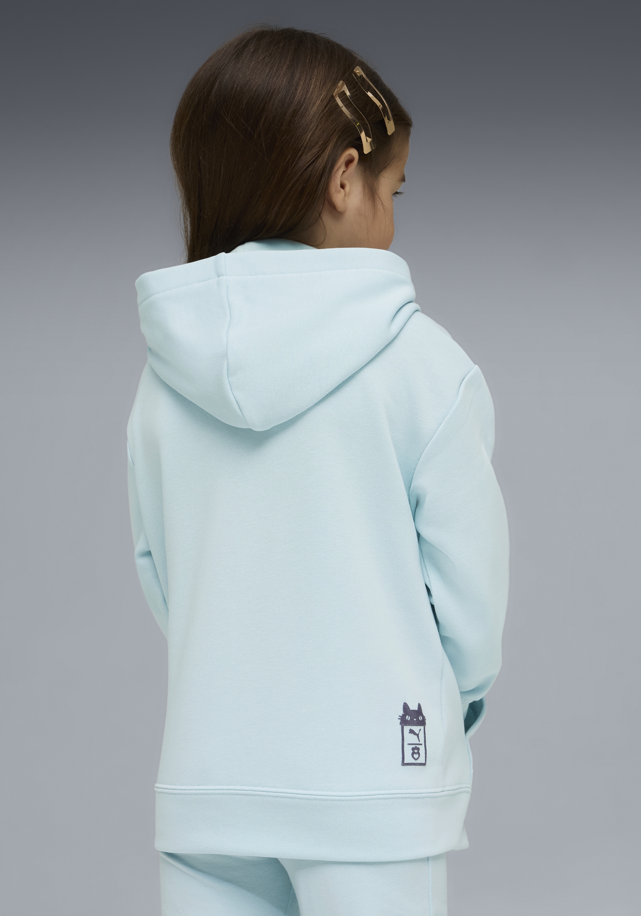 PUMA Kapuzensweatshirt »X GABBY'S DOLLHOUSE RELAXED GRAPHIC HOODIE TR«, entspannte Passform, mit Print-Applikation, aus Baumwollmischung
