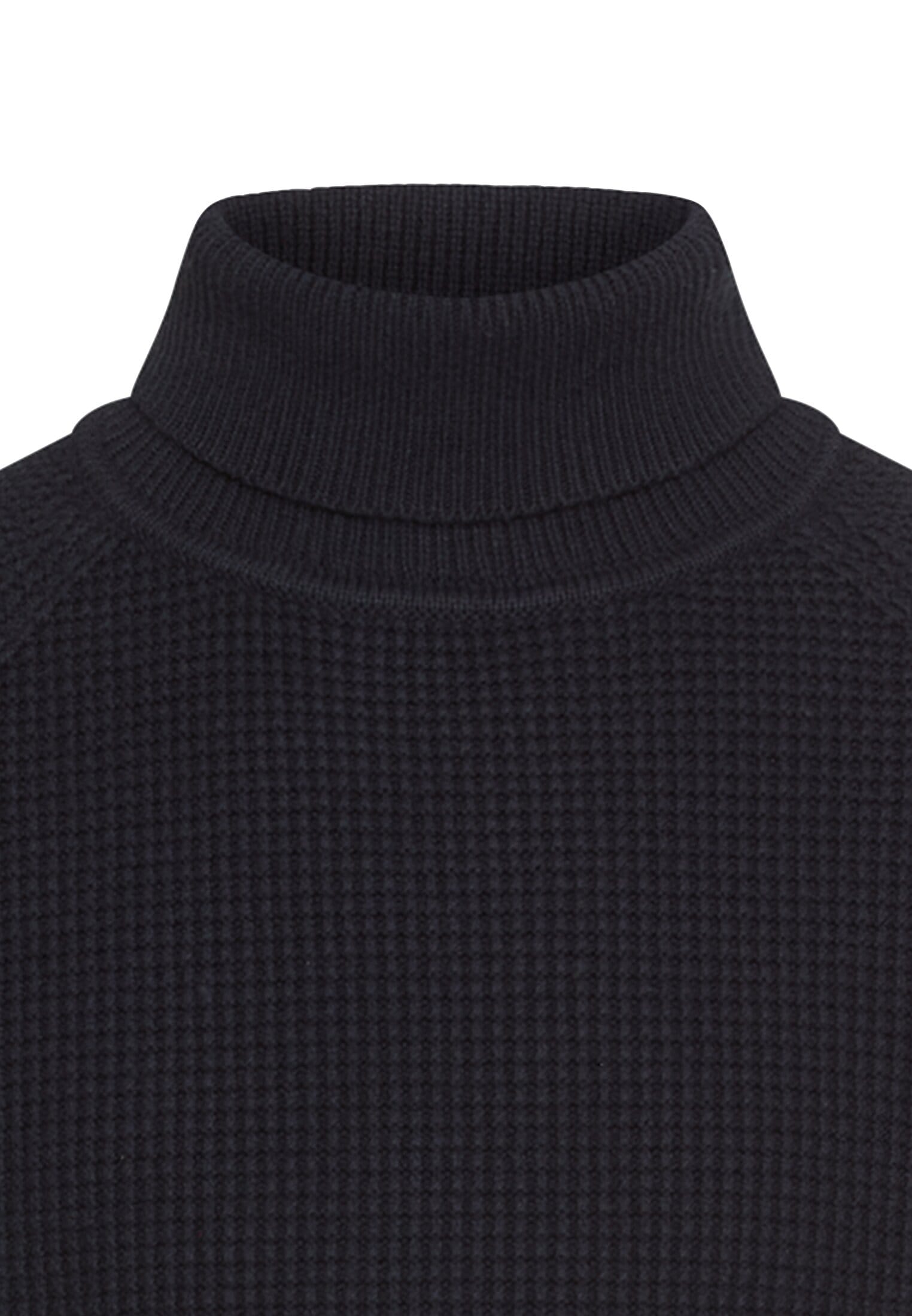 camel active Strickpullover mit Logo Stickerei