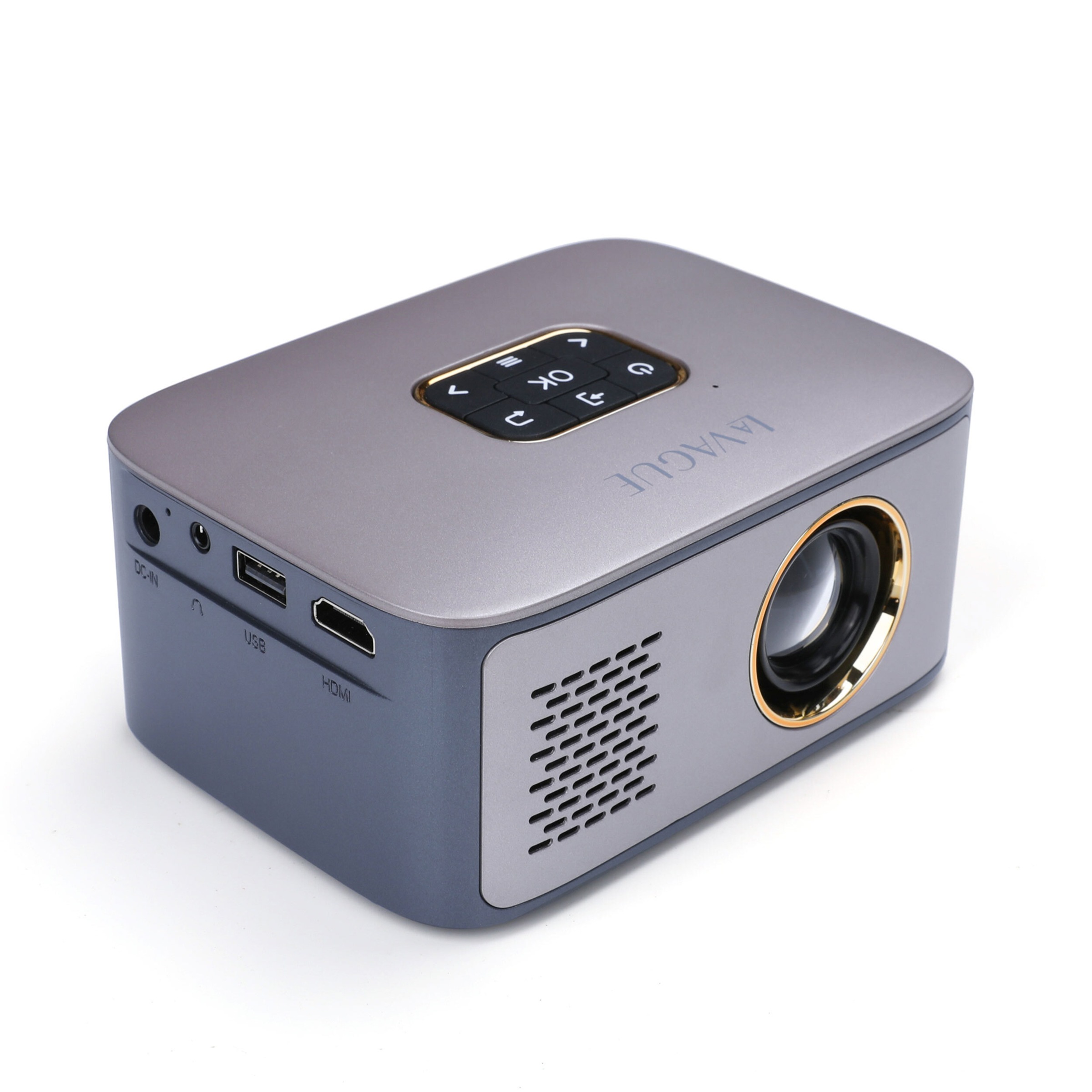 LA VAGUE Mini-Beamer »LED-Projektor mit integriertem Akku inkl. LV-STA100FP LV-HD120 BUNDLE«
