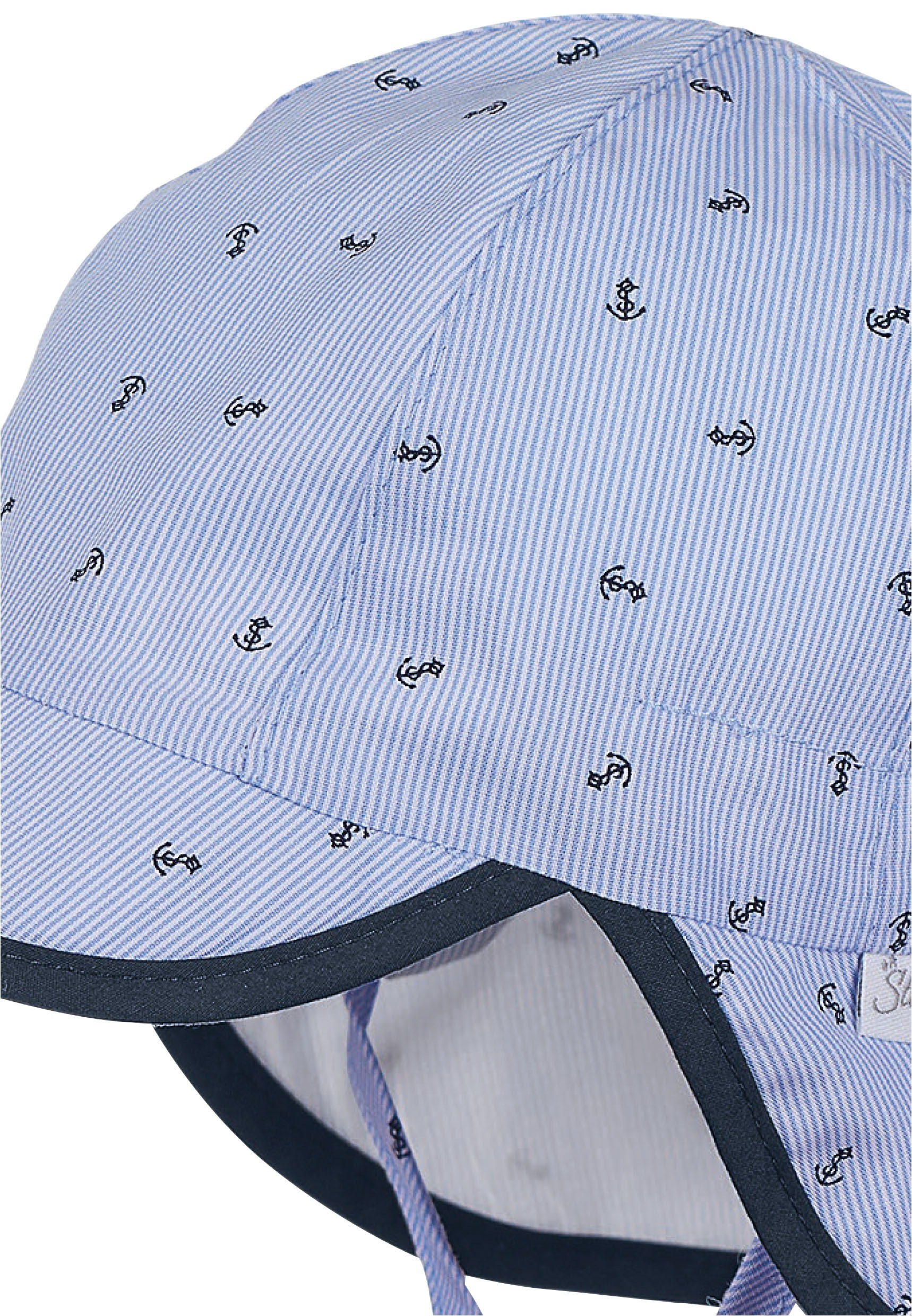 Sterntaler® Schirmmütze »Schirmmütze mit Nackenschutz Anker«