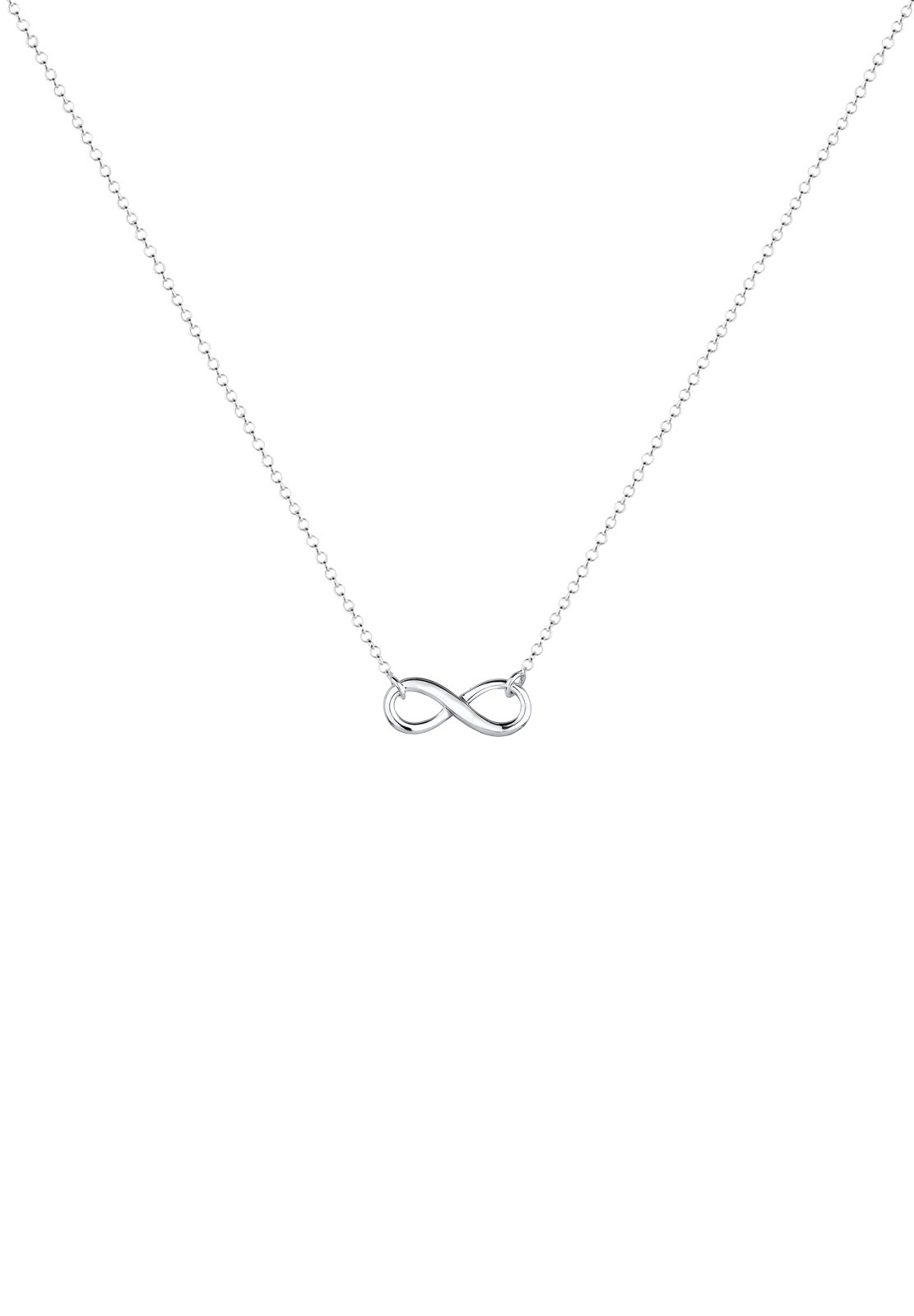 Elli Choker »Halskette Choker Infinity Symbol Unendlichkeit 925 Silber«