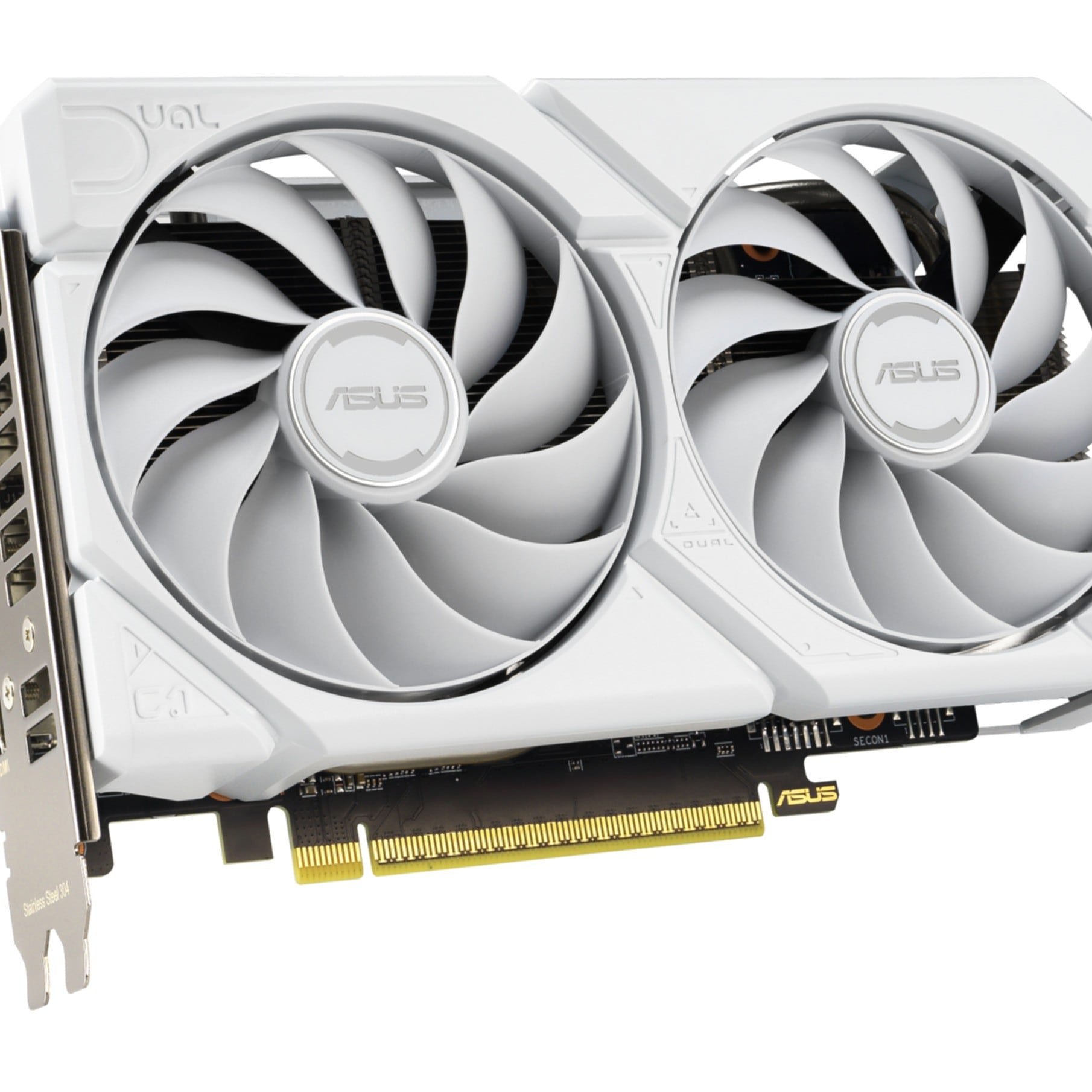 Asus Grafikkarte »DUAL-RX9060XT-16G-WHITE«