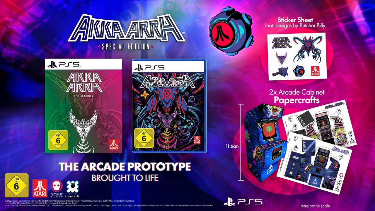 Spielesoftware »Akka Arrh Collectors Edition«, PlayStation 5