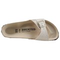 Birkenstock Pantolette »Madrid Shiny Python«, mit vorgeformtem Fußbett, Schuhweite: schmal